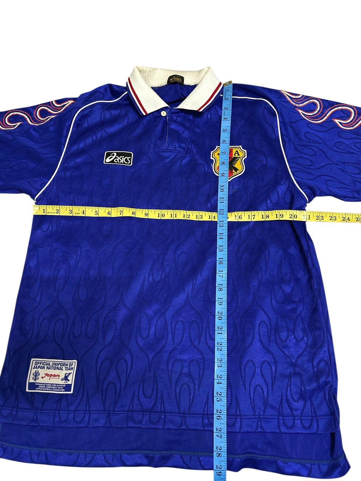 Vintage Vintage Asics Jersey Japan . Size US L / EU 52-54 / 3 - 3 Thumbnail