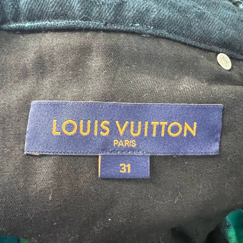 Louis Vuitton Louis Vuitton Striped Oil Tie Dye Trousers 2501-Nextarrow Size US 31 - 5 Thumbnail
