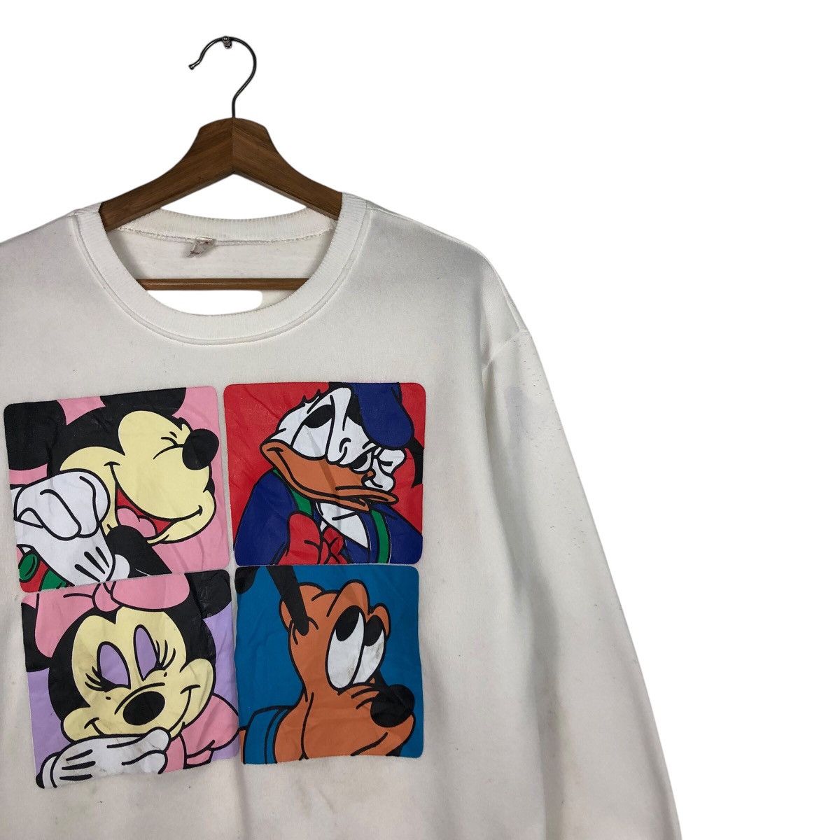 Cartoon Network × Japanese Brand × Mickey Mouse 📌Vintage Sweatshirt Mickey Mouse Big Logo Size US M / EU 48-50 / 2 - 6 Thumbnail