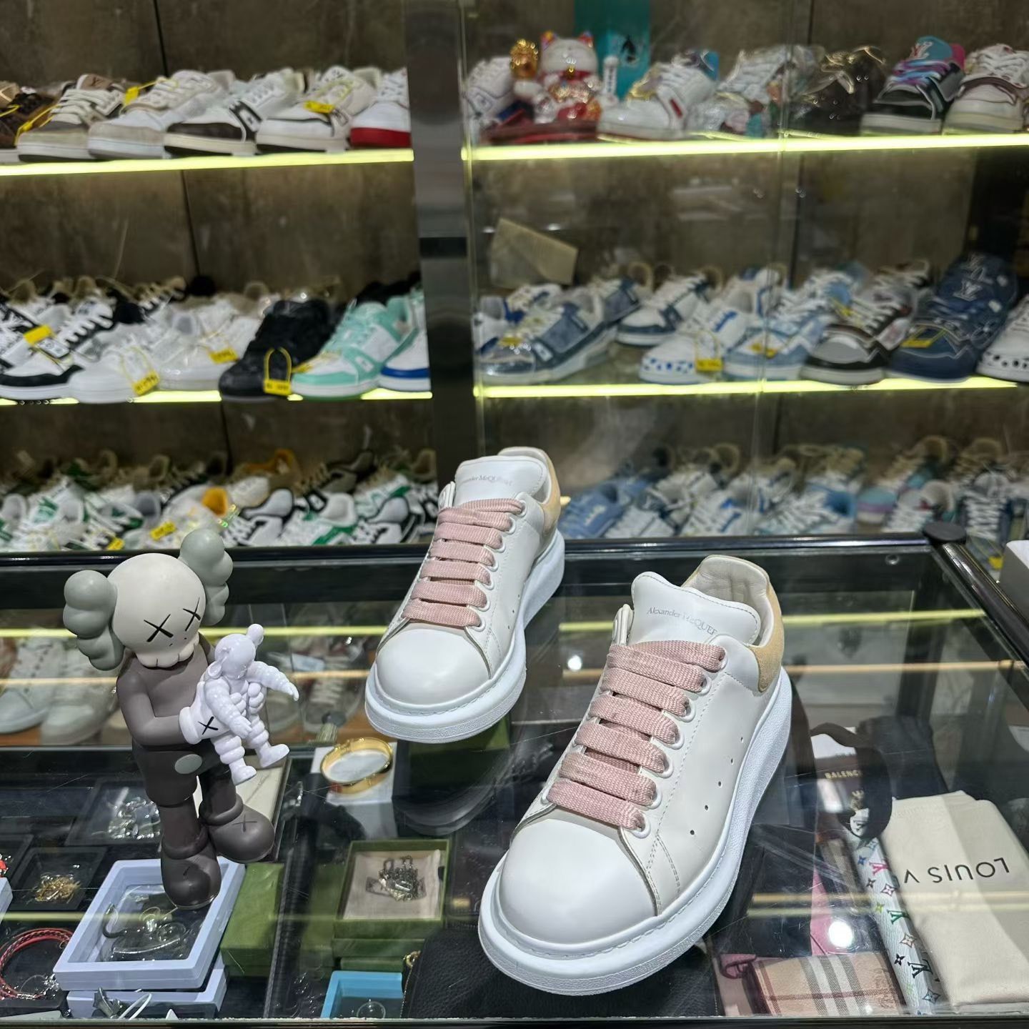 Alexander McQueen Alexander McQueen Multi Lowtop Sneakers us_8-5 Women Size US 8.5 / IT 38.5 - 1 Thumbnail