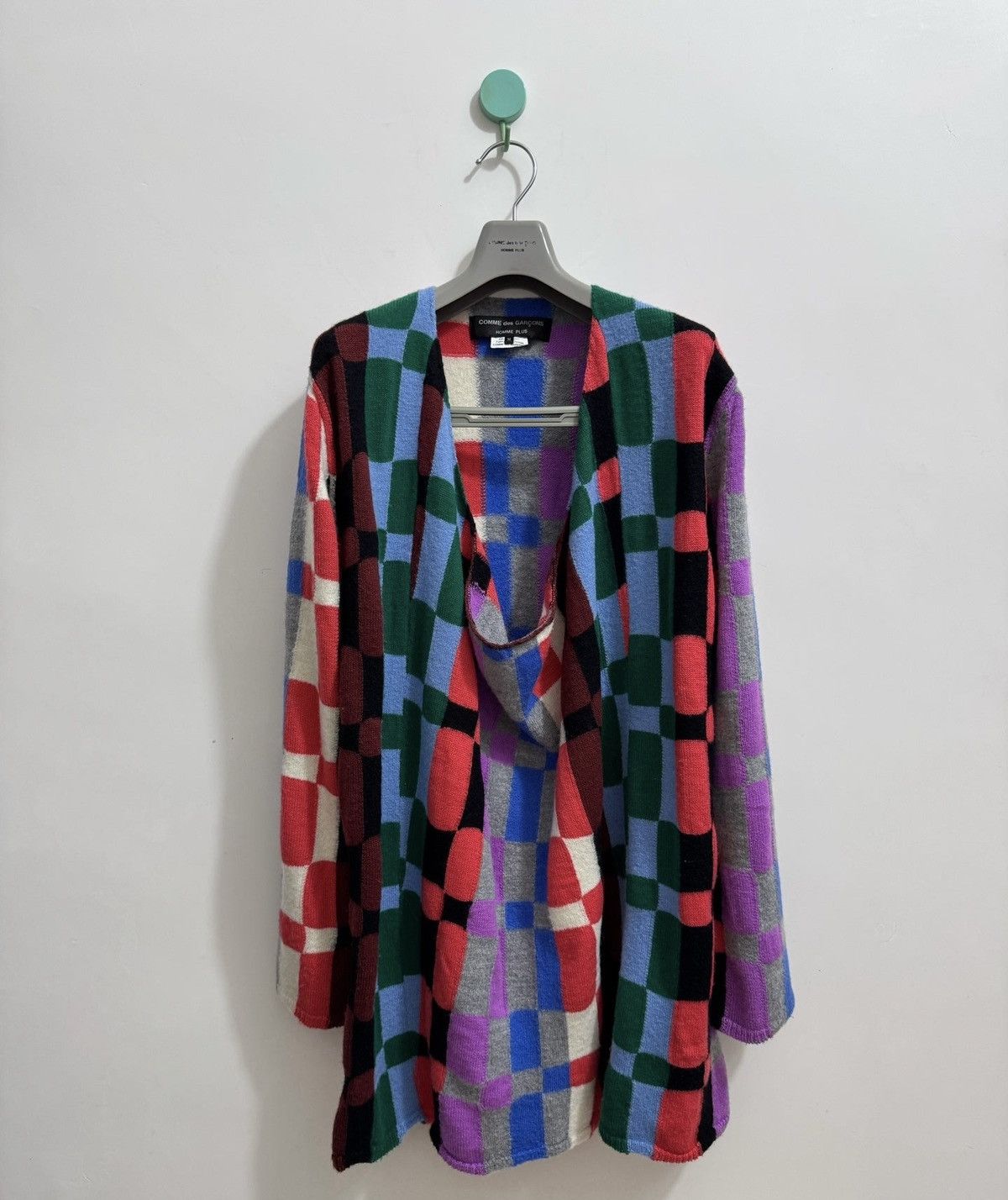 Comme des Garcons Homme Plus Comme des Garçons Homme Plus knit jacket, color block design Size US M / EU 48-50 / 2 - 1 Thumbnail