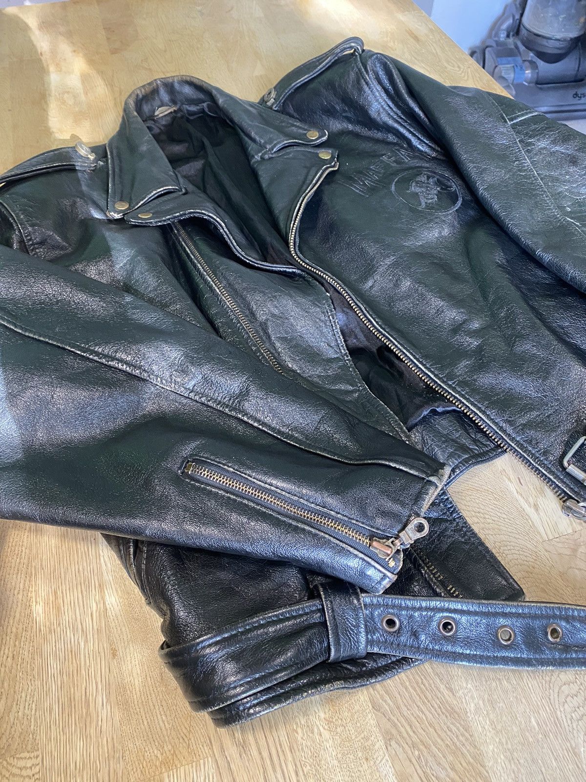 Vintage Maffay Leather Jacket Size US M / EU 48-50 / 2 - 7 Thumbnail