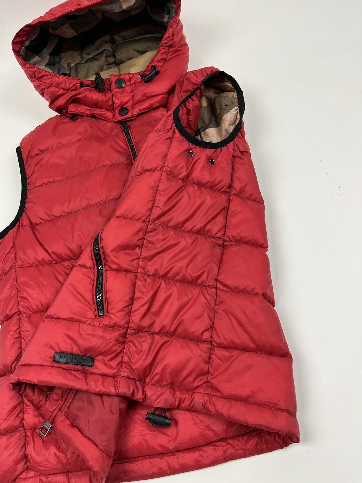 Burberry Burberry Brit Down Puffer Hooded Vest Size US S / EU 44-46 / 1 - 7 Thumbnail