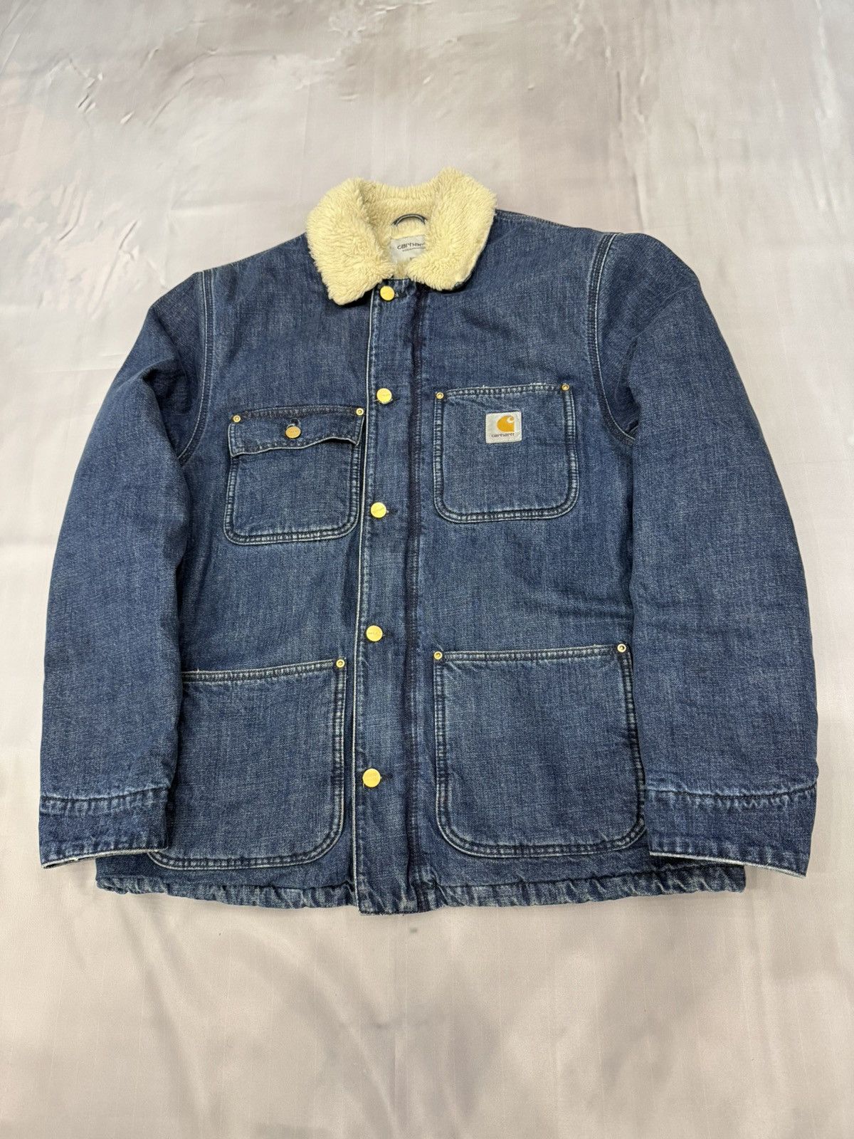 Carhartt Carhartt WIP Fairmount Denim Coat Jacket Detroit Michigan Size US L / EU 52-54 / 3 - 4 Thumbnail