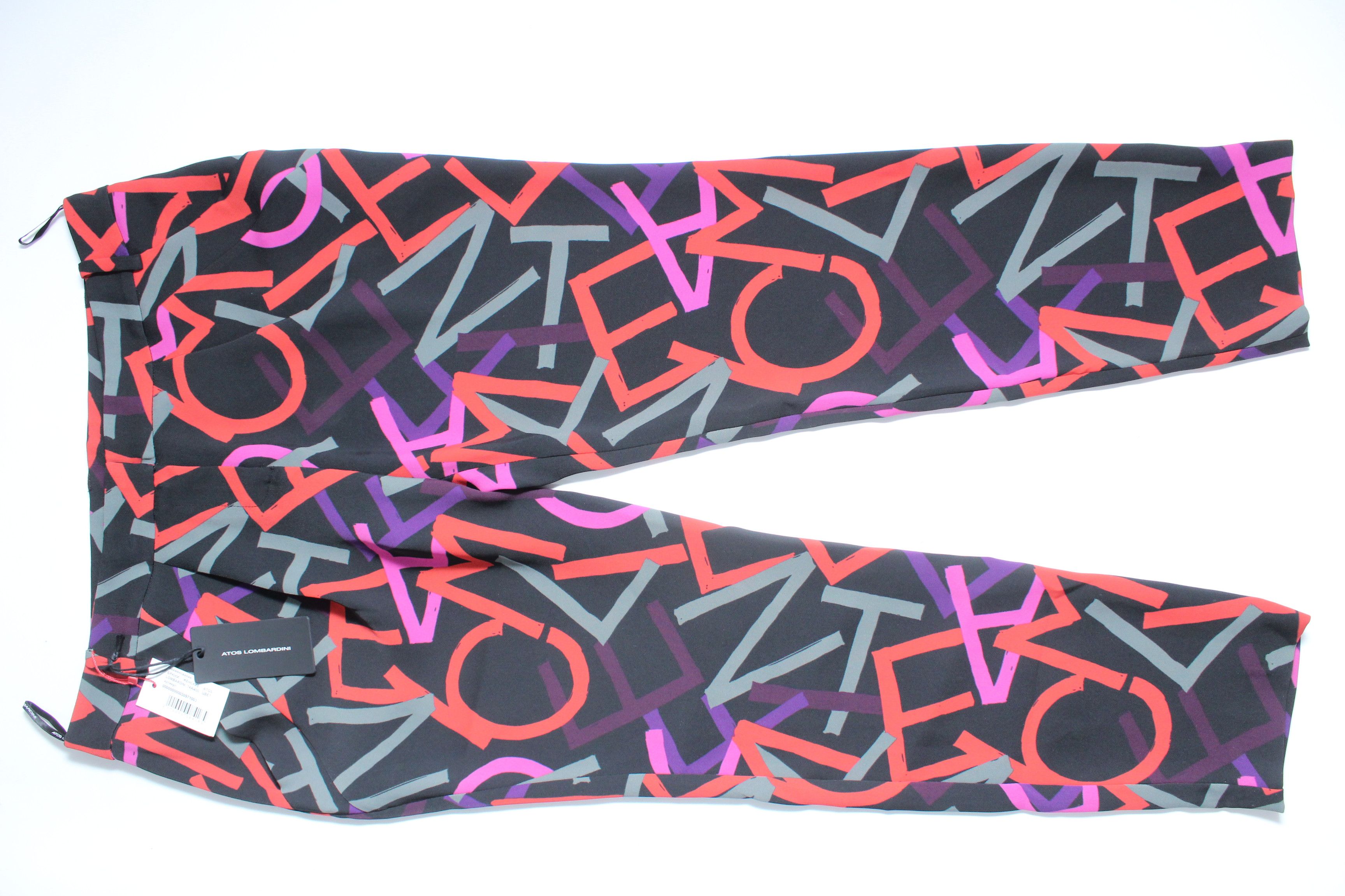 Atos Lombardini Pants Womens Size 46 Made In italy Hype