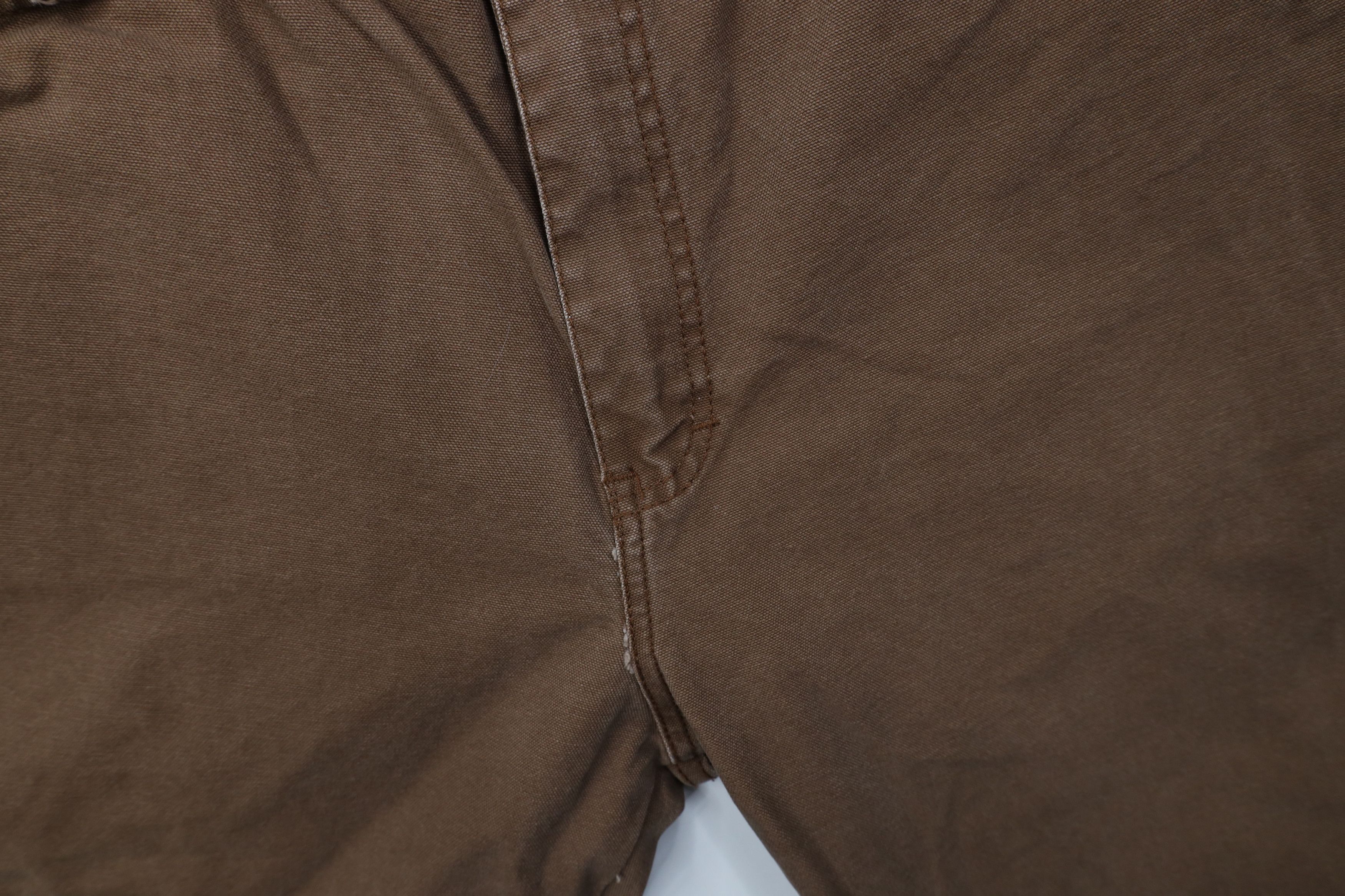 Dickies Vintage Y2K Dickies Wide Leg Dungaree Pants Brown Workwear Size US 36 / EU 52 - 7 Thumbnail