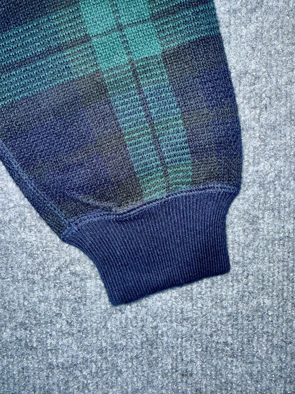 Polo Ralph Lauren Vintage Polo by RL Plaid “Polo Tennis” Cotton Knit Sweater Size US XL / EU 56 / 4 - 5 Thumbnail
