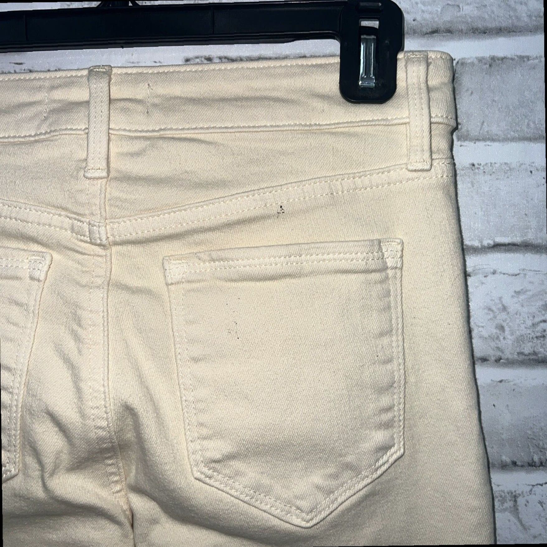 Athleta Athleta Beige Skinny Crop Jeans Womens Regular 2P Size 26" / US 2 / IT 38 - 3 Thumbnail