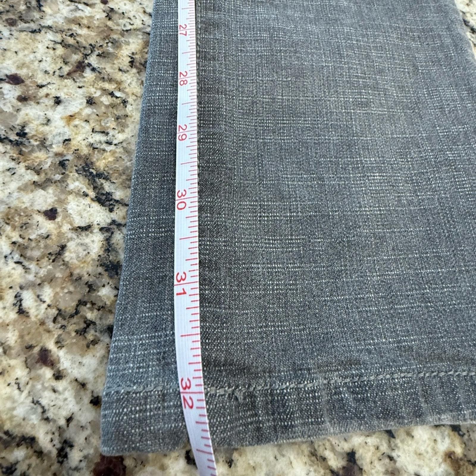 Other Hydraulic gray denim jeans distressed low rise slim SZ 7/8 Size 30" / US 8 / IT 44 - 12 Thumbnail