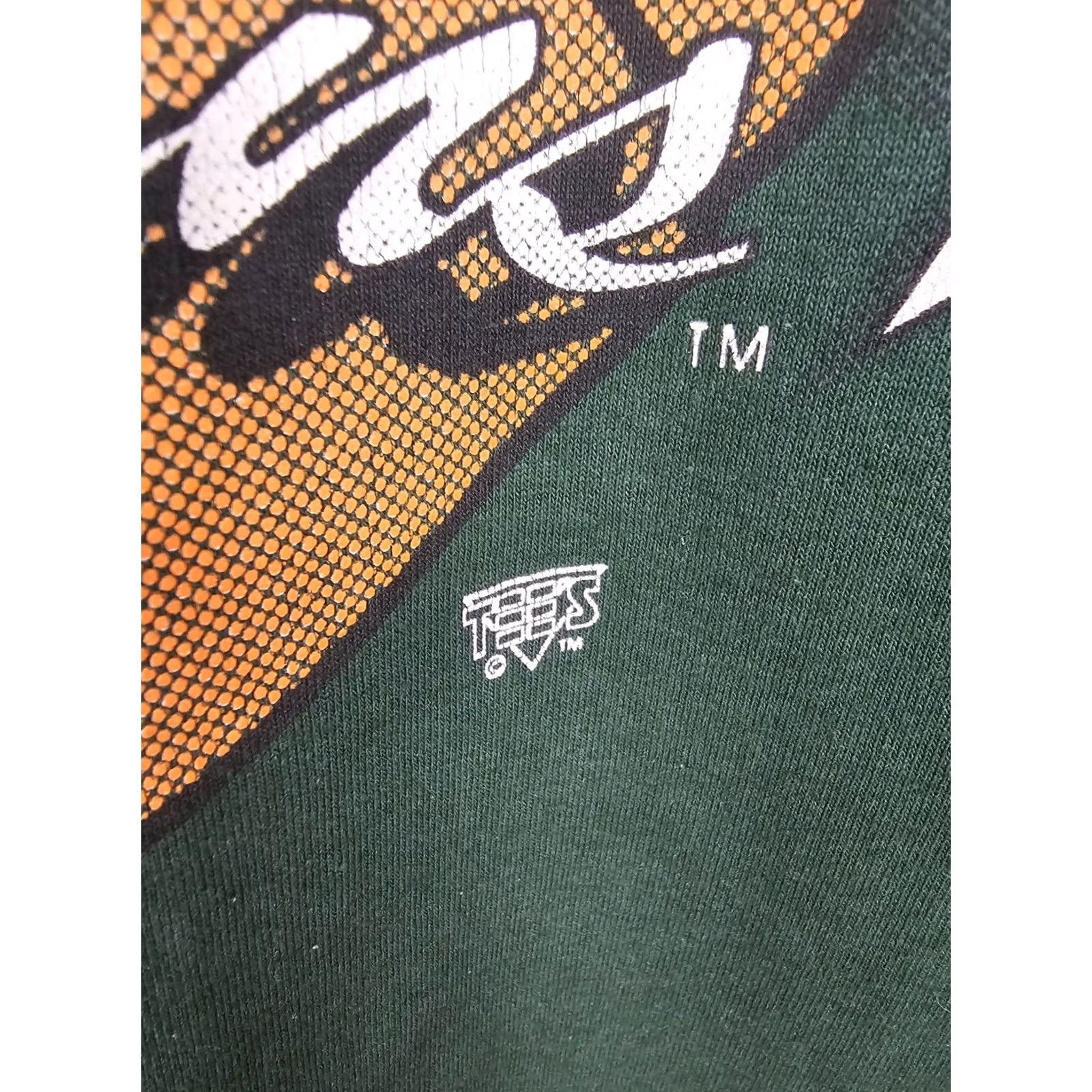 Vintage VINTAGE 90' MICHIGAN STATE SPARTANS NCAA SINGLE STITCH GREEN T-SHIRT SZ XXLARGE Size US XXL / EU 58 / 5 - 3 Thumbnail