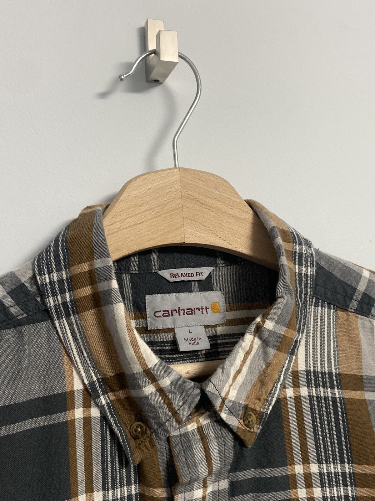 Carhartt Carhartt Vintage Button Up Shirt Size US L / EU 52-54 / 3 - 3 Thumbnail