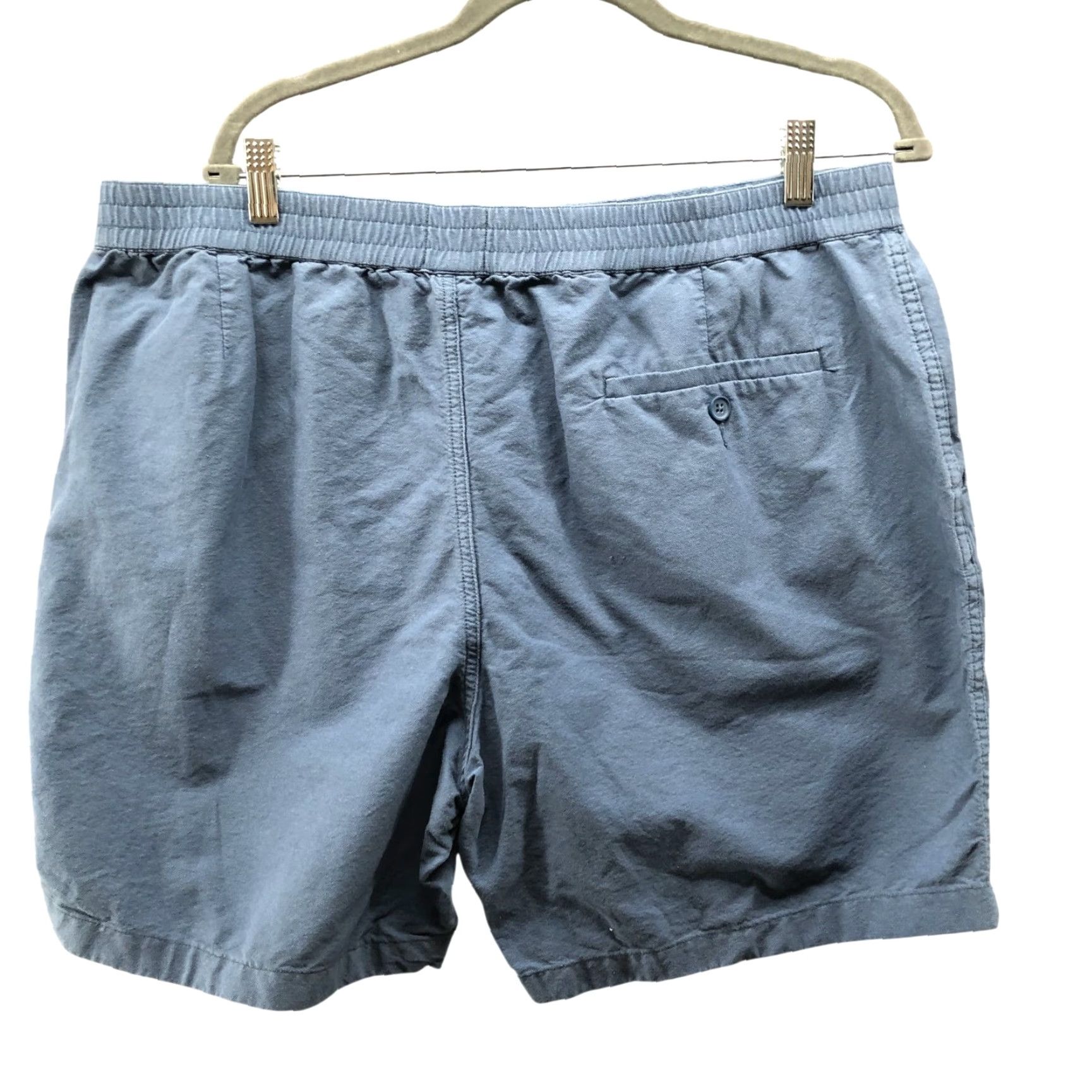 J.Crew J. Crew Tripper Short Mens XL Dusty Blue Cotton Pull On 7'' Flat Front Size US 36 / EU 52 - 2 Thumbnail