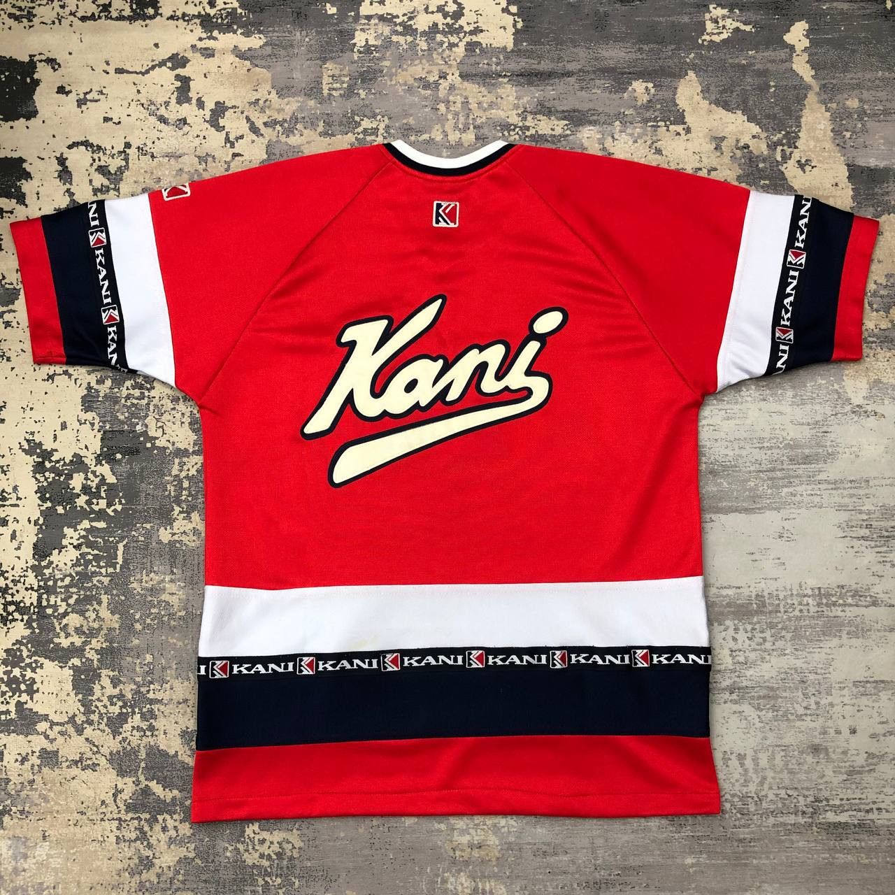 Karl Kani T152 90s KARL KANI VARSITY TEAM JERSEY Size US L / EU 52-54 / 3 - 1 Thumbnail