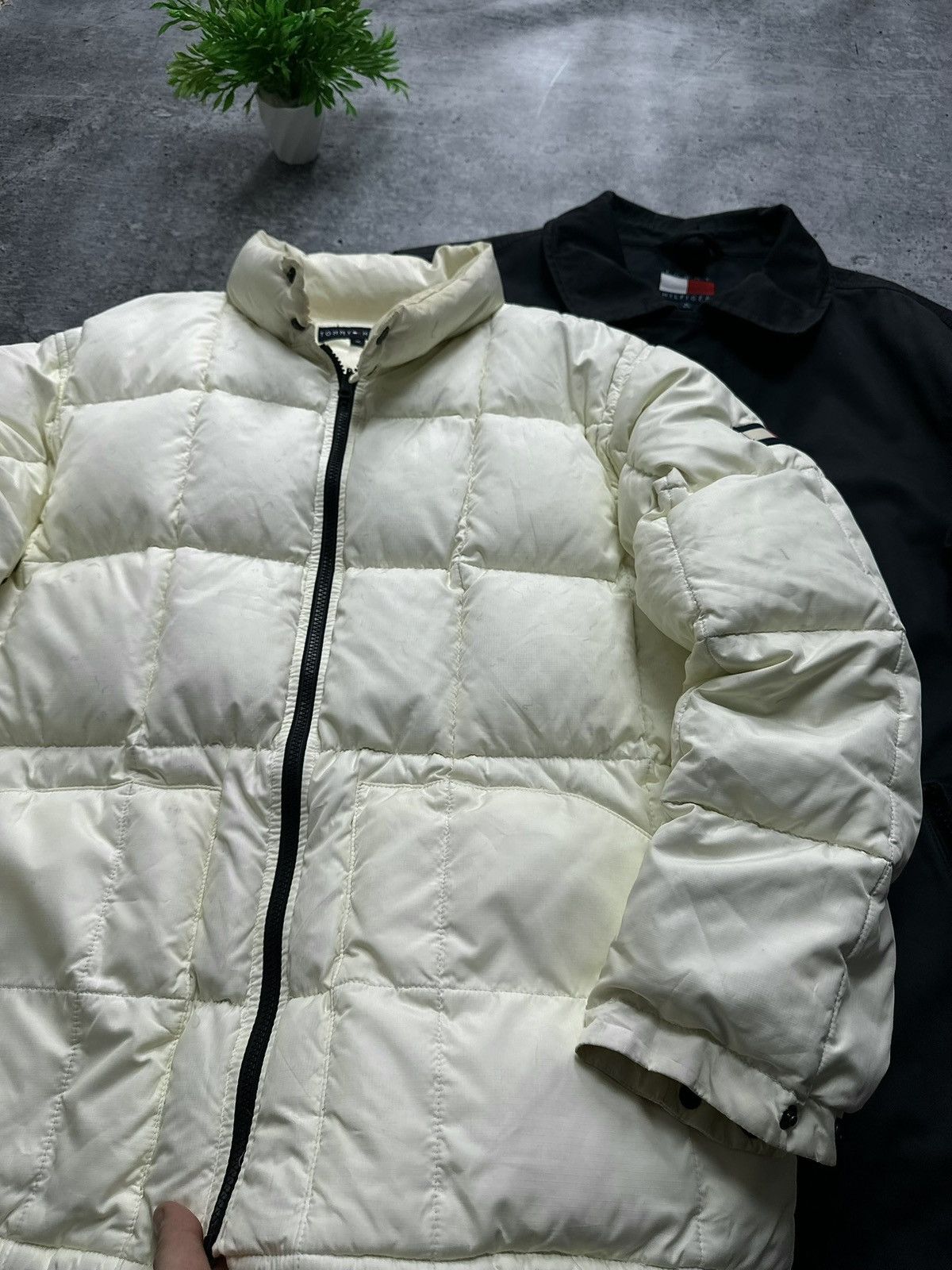 Tommy Hilfiger Vintage Tommy Hilfiger 3 in 1 Down Puffer Jacket Hype Coat Size US M / EU 48-50 / 2 - 5 Thumbnail