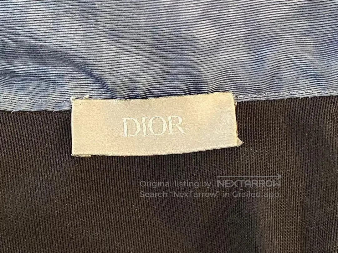 Dior Blue Lightweight Hooded Jacket with Pockets. Size US S / EU 44-46 / 1 - 5 Thumbnail