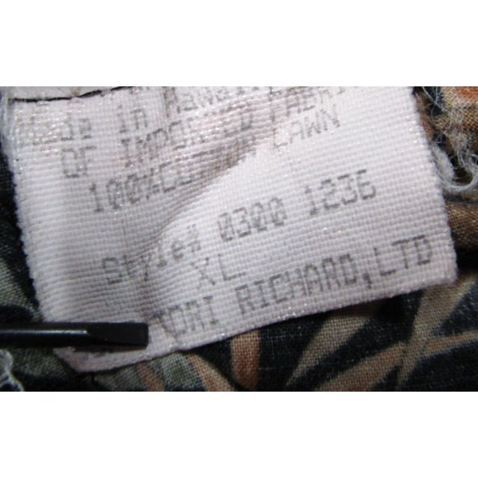 Tori Richard Tori Richard Shirt Men Extra Large Black Hawaiian Button Up Floral Tiki Cotton Lawn USA Men Size US XL / EU 56 / 4 - 4 Thumbnail