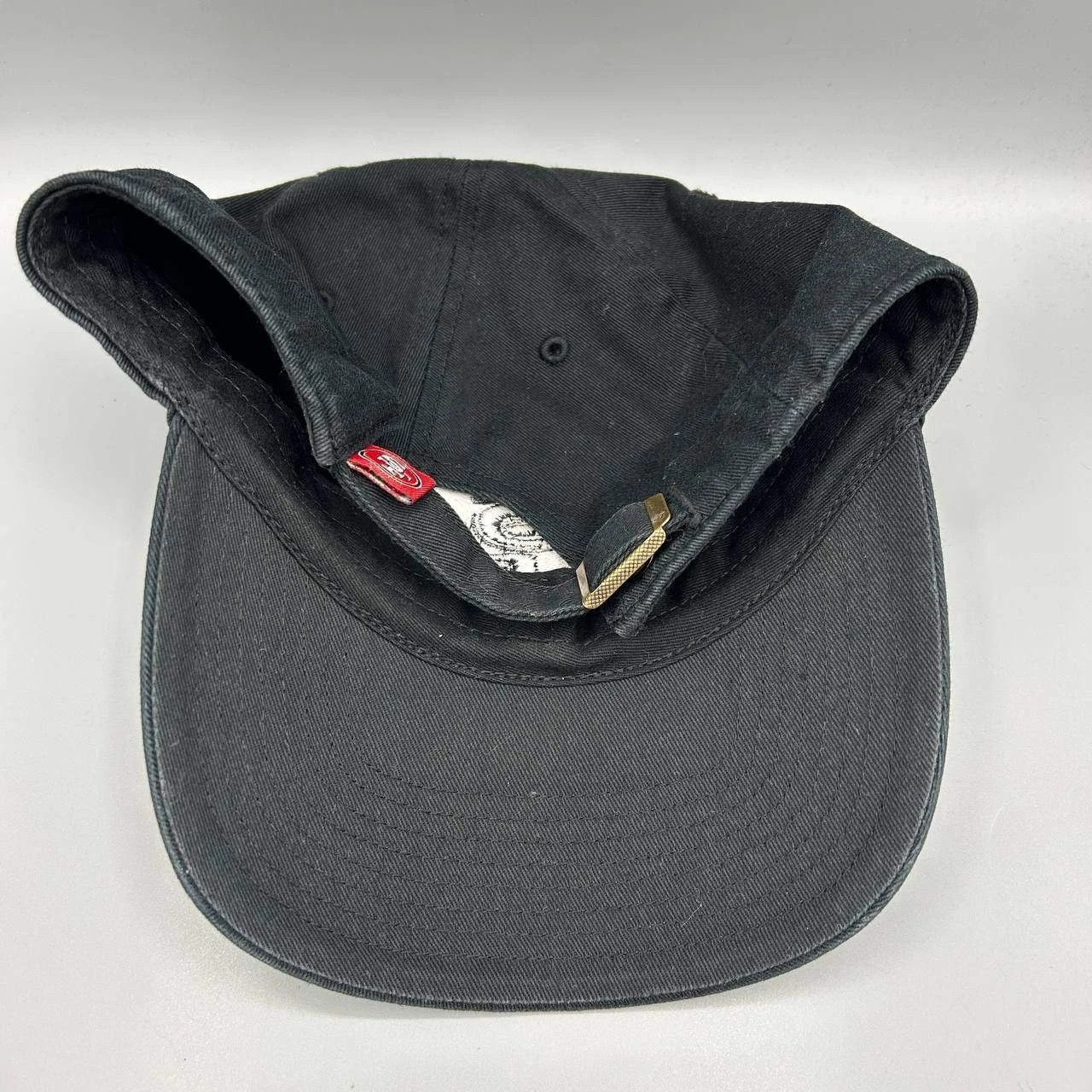 47 Brand San Francisco 49ers Hat Men Black Red NFL Strap Back Cotton Size ONE SIZE - 3 Thumbnail
