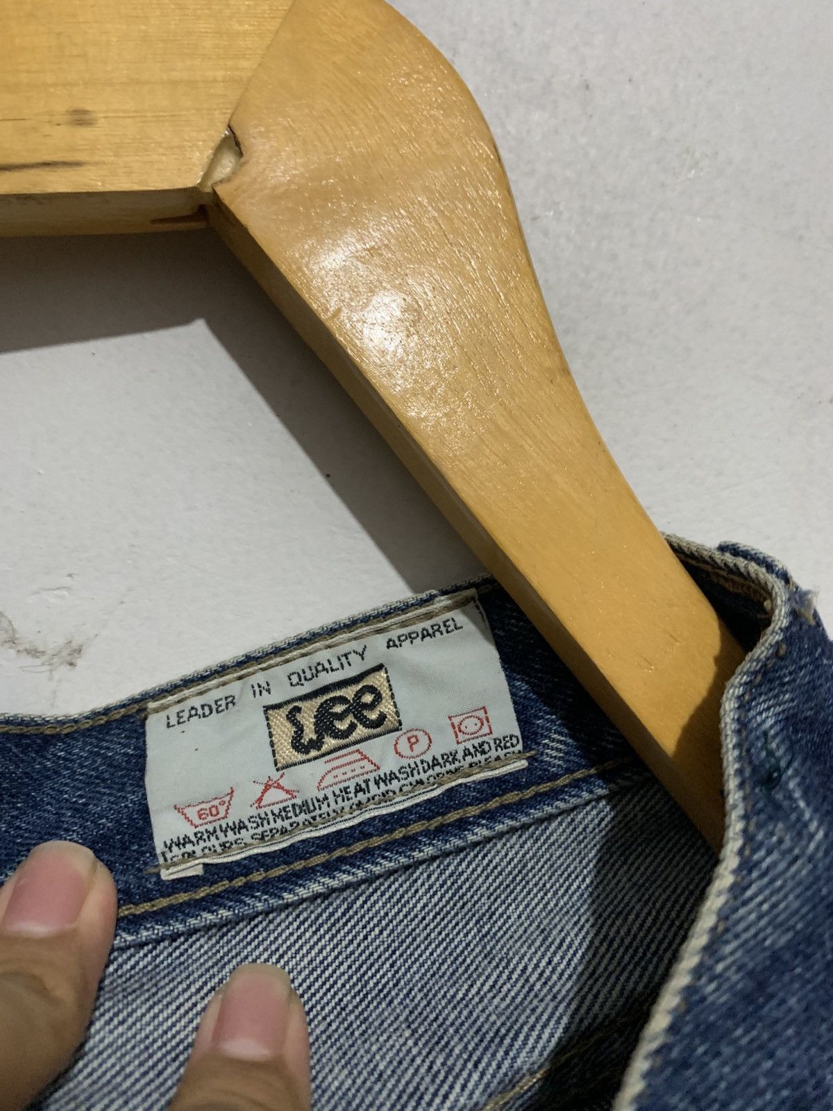 Lee Pants Denim Jeans Lee Rough Riders Vintage 80s Original Size US 30 / EU 46 - 6 Thumbnail
