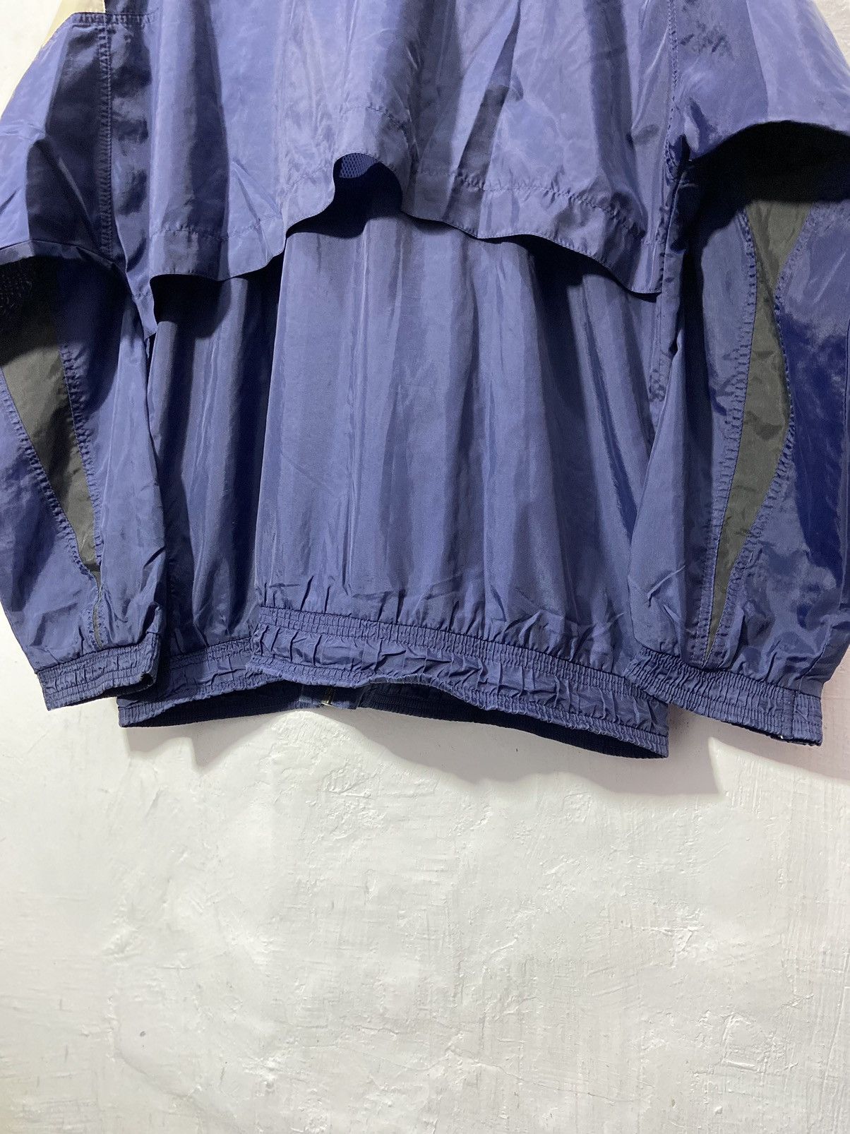 Adidas × Vintage Vintage 90s Adidas Light Jacket Blue Size US XXL / EU 58 / 5 - 10 Thumbnail