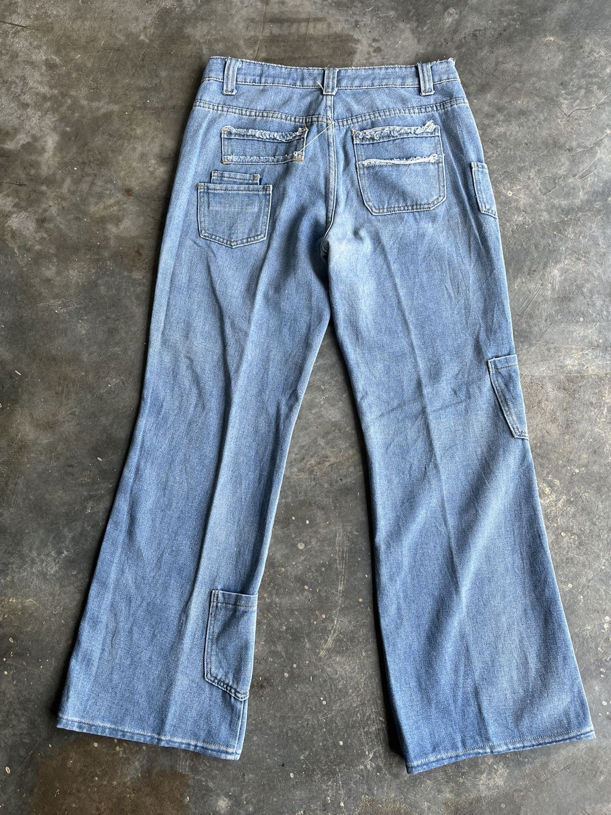 Hysteric Glamour × Japanese Brand Flare Multipocket Star Denim Size US 32 / EU 48 - 14 Thumbnail