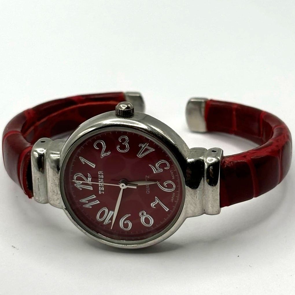 Other Burgundy Terner Cuff Watch Size ONE SIZE - 3 Thumbnail