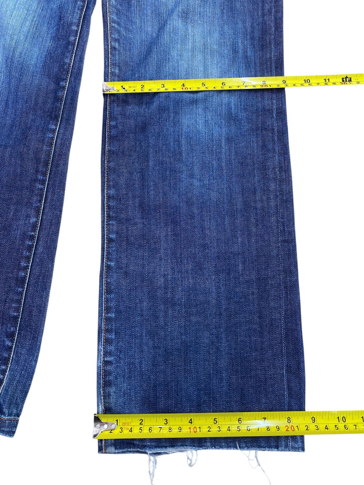 Japanese Brand Japanese Brand Blue Faded Wash Style Loose Jeans Size US 30 / EU 46 - 11 Thumbnail
