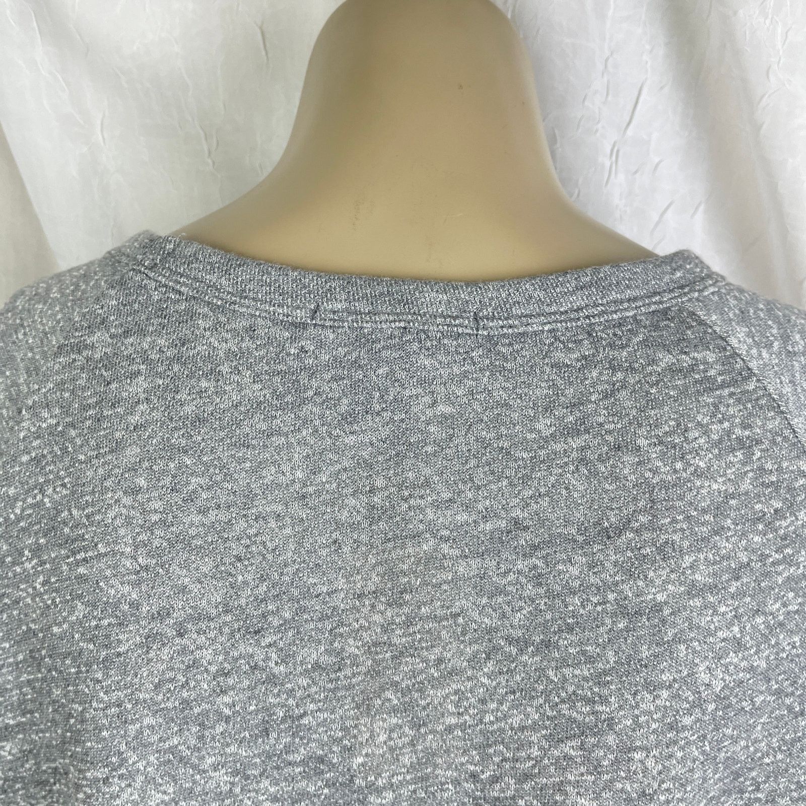 Forever 21 Forever 21 Grey Crop Sweatshirt White Mesh Athletic Top NWT Size L / US 10 / IT 46 - 9 Thumbnail