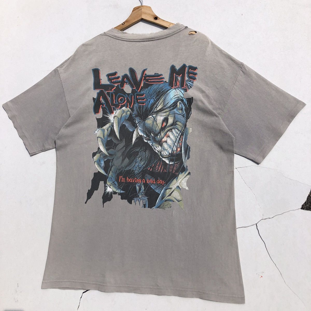 Marvel Comics 🔥Accept Binding🔥 Vintage 90s PITT (LEAVE ME ALONE) Comics Size US XL / EU 56 / 4 - 4 Thumbnail