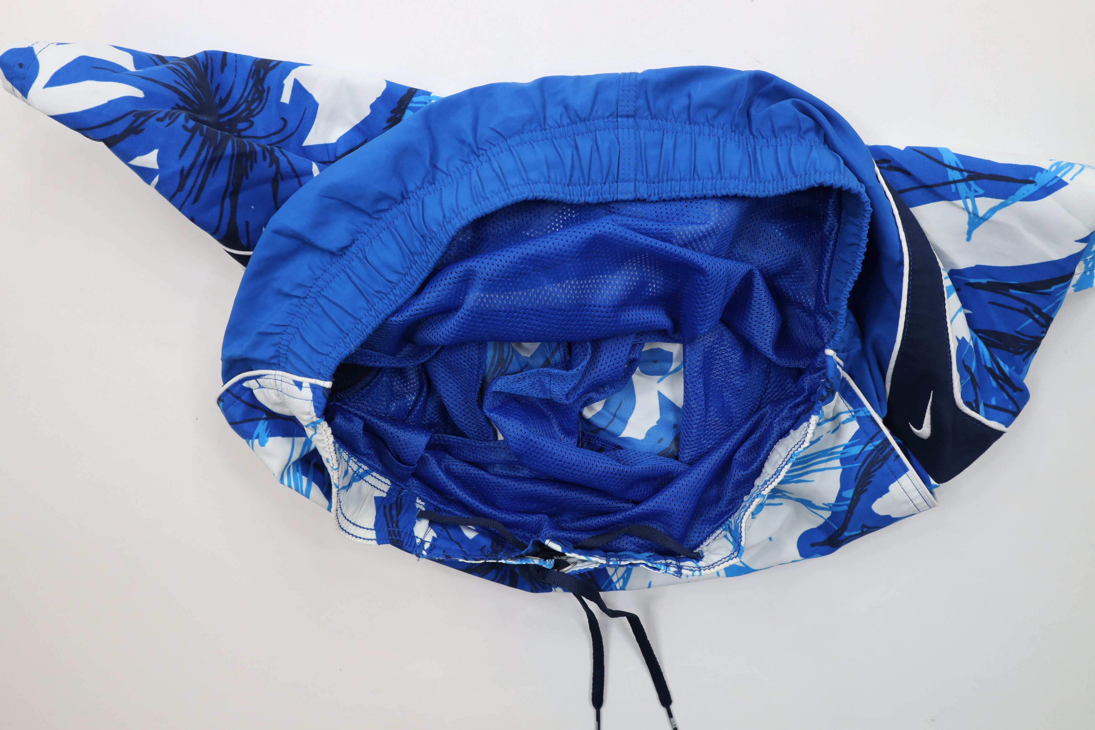 Nike × Vintage Vintage Y2K Nike Mini Swoosh Abstract Lined Swim Shorts Size US 32 / EU 48 - 6 Thumbnail