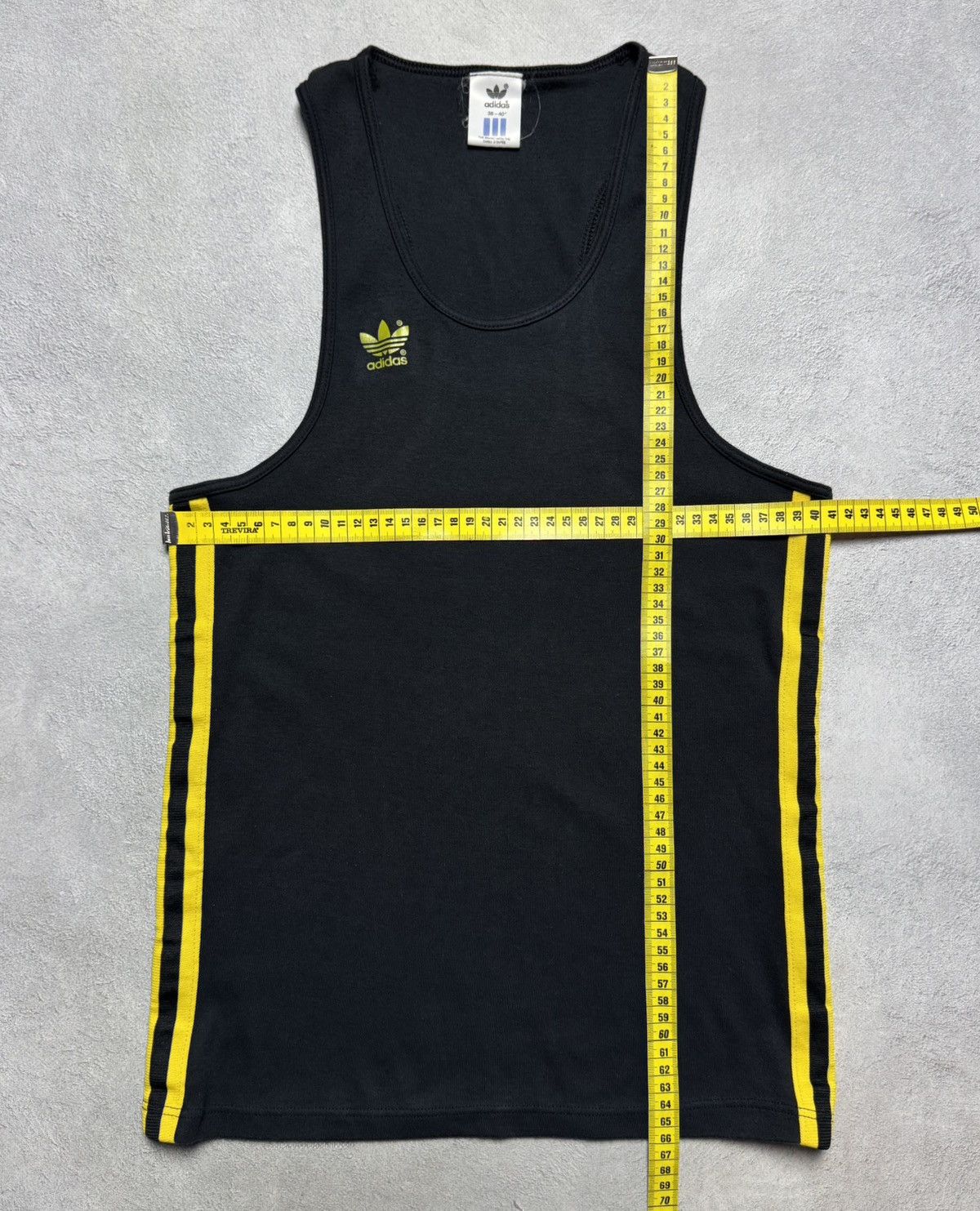 Adidas 1990s Adidas Vintage Football Soccer Running Vest Jersey Size US S / EU 44-46 / 1 - 12 Thumbnail