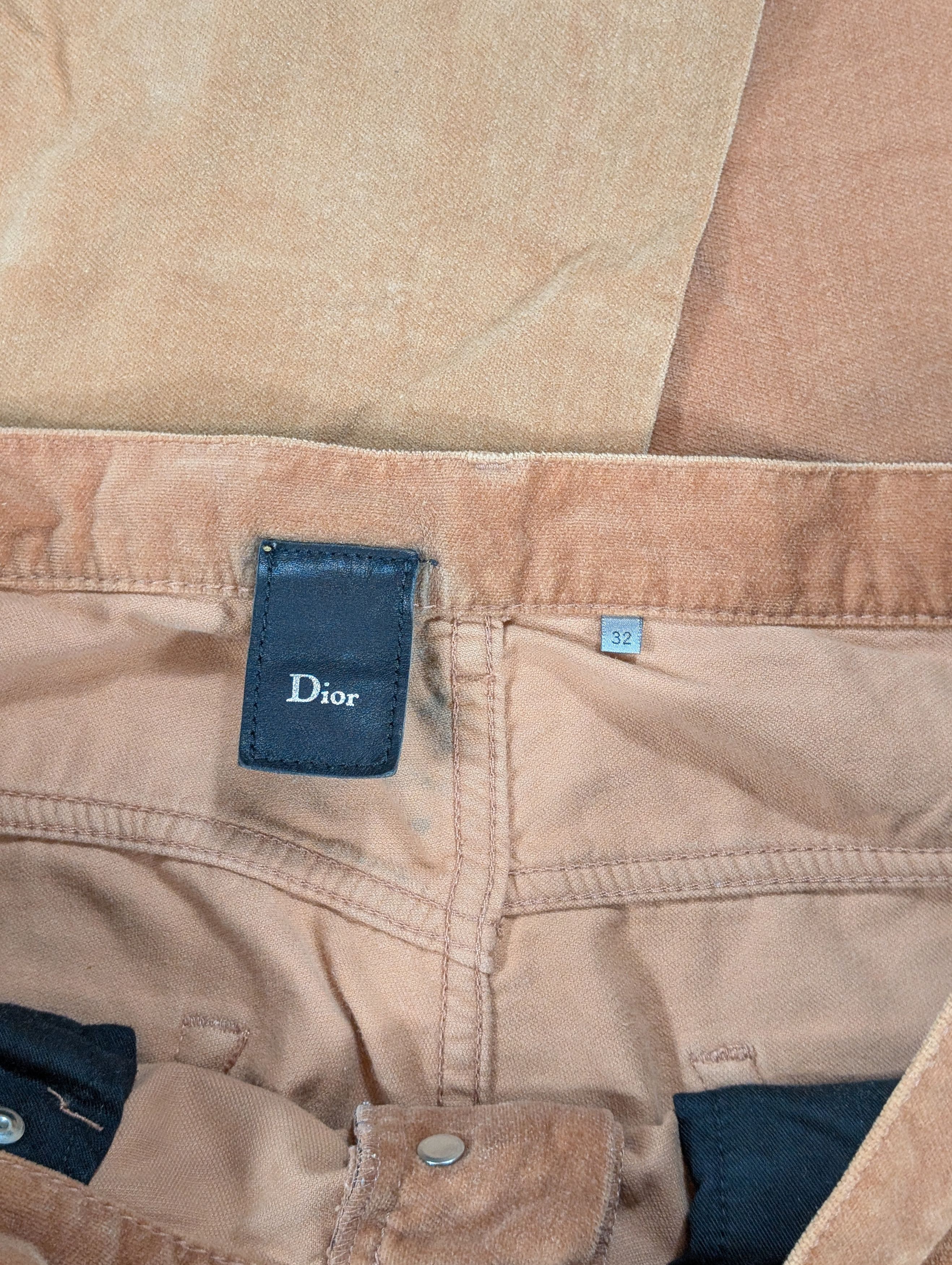 Dior Dior Homme Hedi Runway In The Morning Velvet Pants Size US 30 / EU 46 - 6 Thumbnail