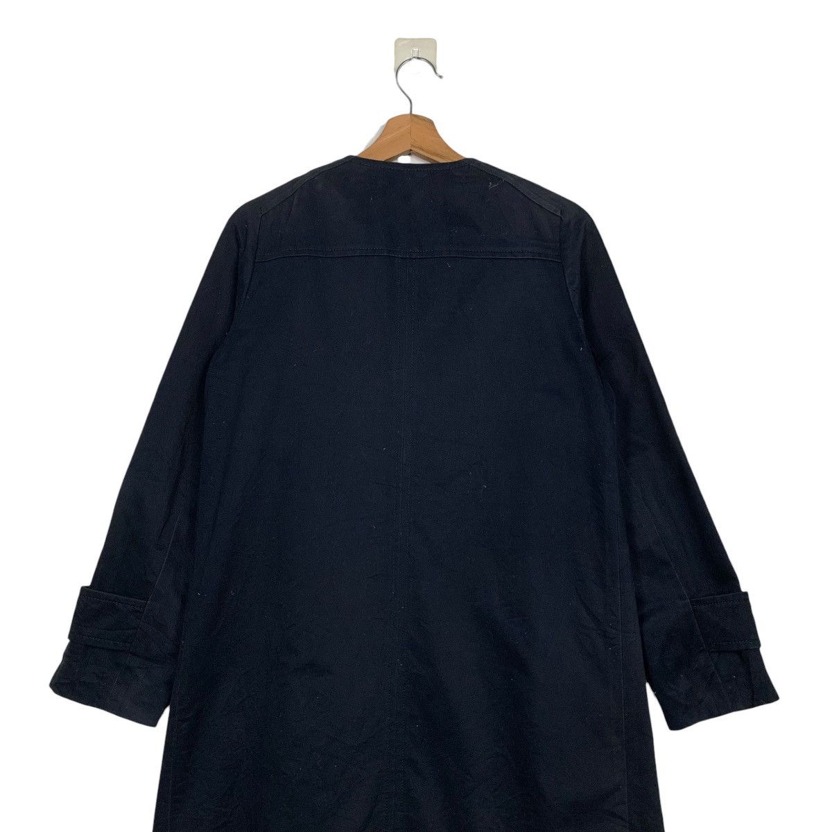 Japanese Brand ALLUREVILLE Made in Japan Poly Rayon Overcoat #1650-C73 Size US S / EU 44-46 / 1 - 9 Thumbnail