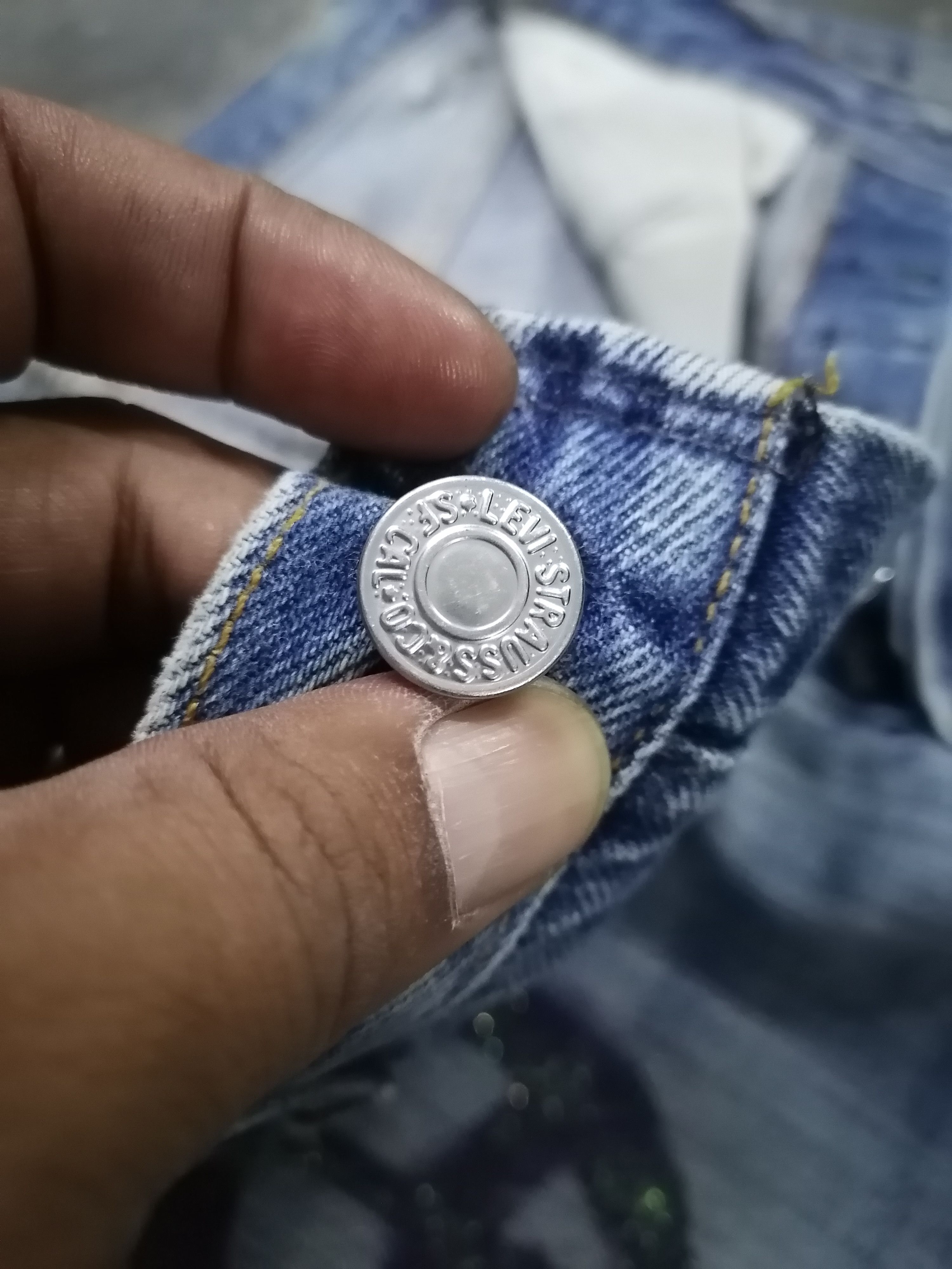 Levi's × Levi's Vintage Clothing Vintage 80s Levi's 501 Distressed Denim Pants Size US 31 - 9 Thumbnail