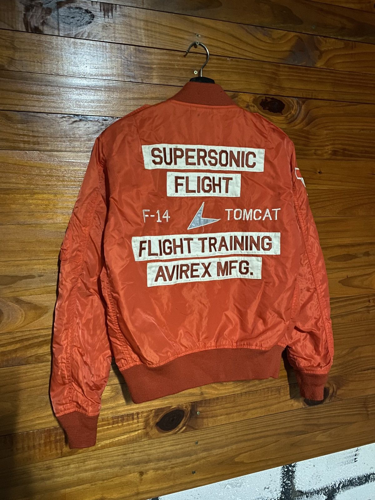 Avirex Avirex Supersonic Flight MA-1 Jacket F14 Tomcat Patch Bomber Size US M / EU 48-50 / 2 - 18 Thumbnail