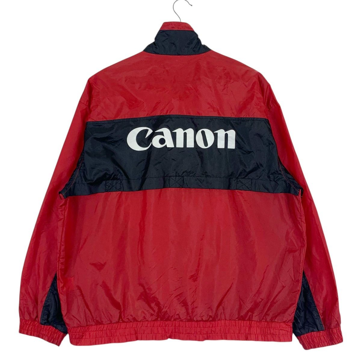 Canon × Japanese Brand × Vintage Vintage Canon Light Jacket Full Zipper Size US L / EU 52-54 / 3 - 9 Thumbnail