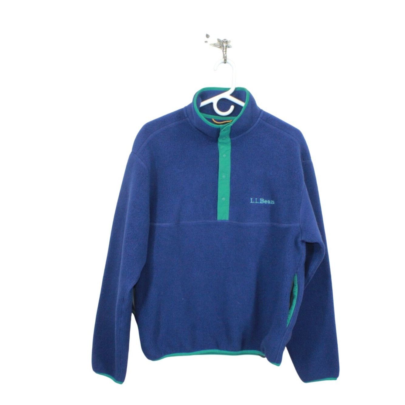 L.L. BEAN ''BEAN'S CLASSIC SNAP FLEECE II PULLOVER ADULTS