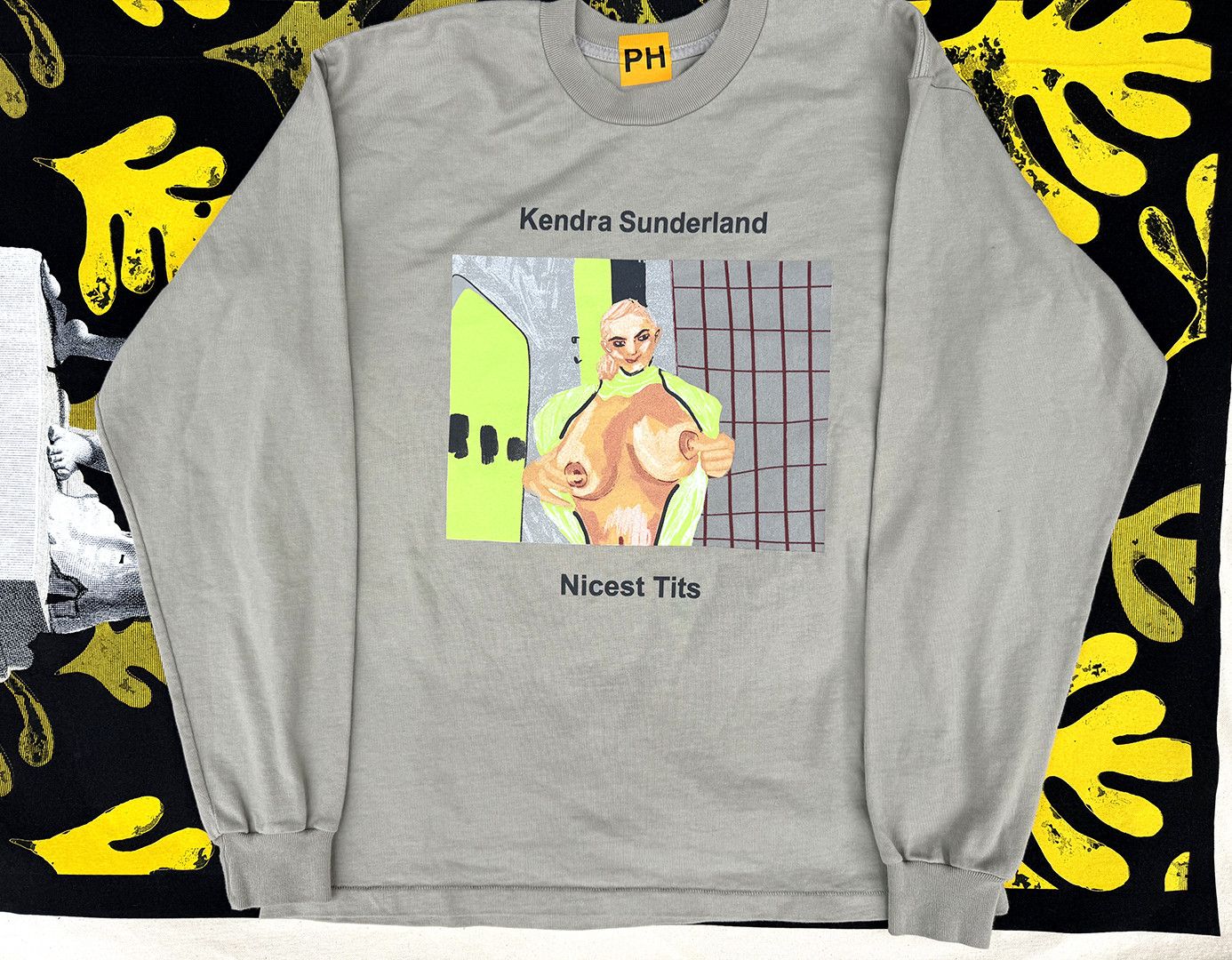 Kanye West anye West x Pornhub Kendra Sunderland Long Sleeve Tee Size US M / EU 48-50 / 2 - 1 Thumbnail