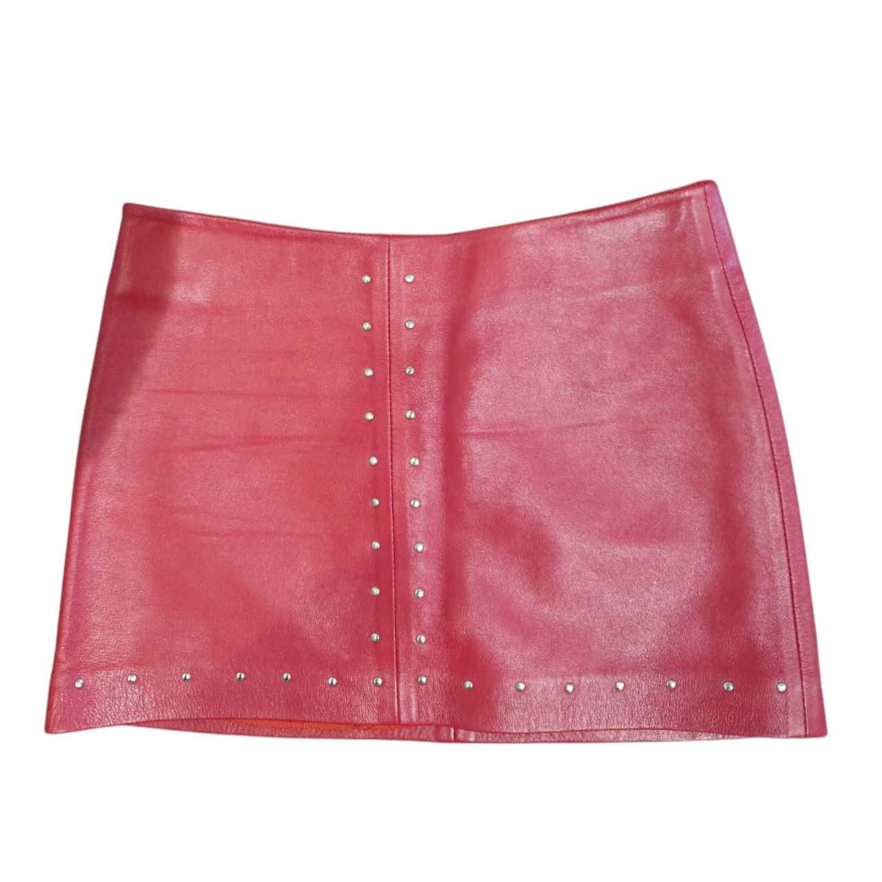Designer Bundle of 2 leather mini skirt Size 27" / US 4 / IT 40 - 1 Thumbnail