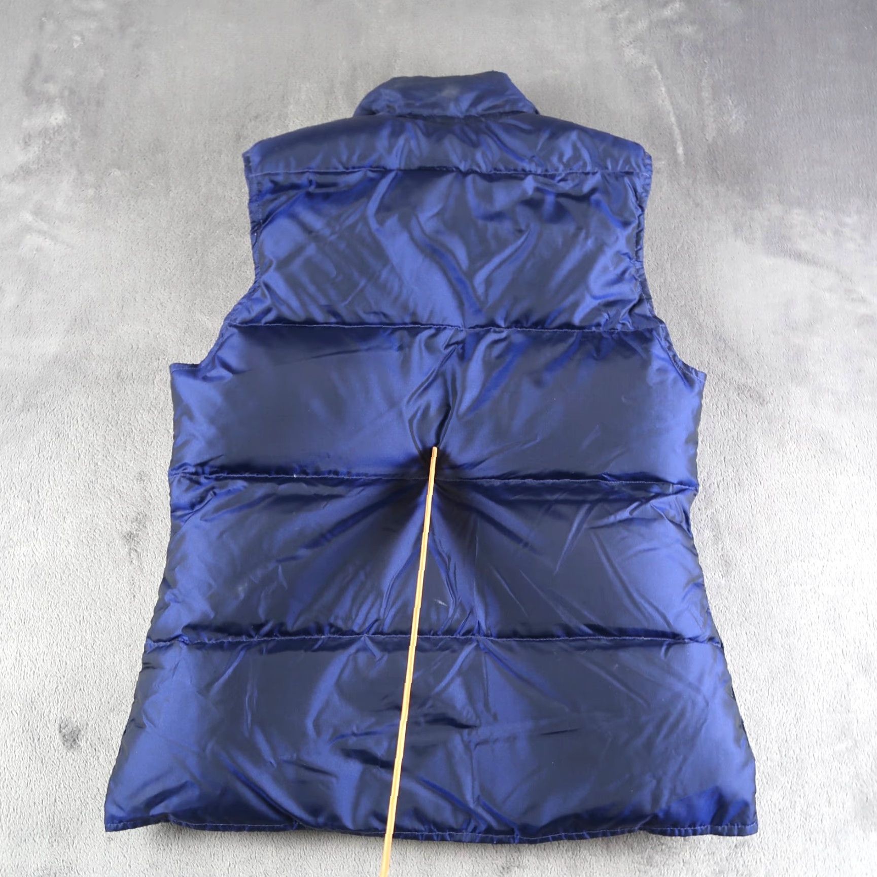 Vintage Vtg Trailwise Berkeley Metallic Blue Goosedown Quilter Puffer Vest Womens M Size M / US 6-8 / IT 42-44 - 2 Thumbnail