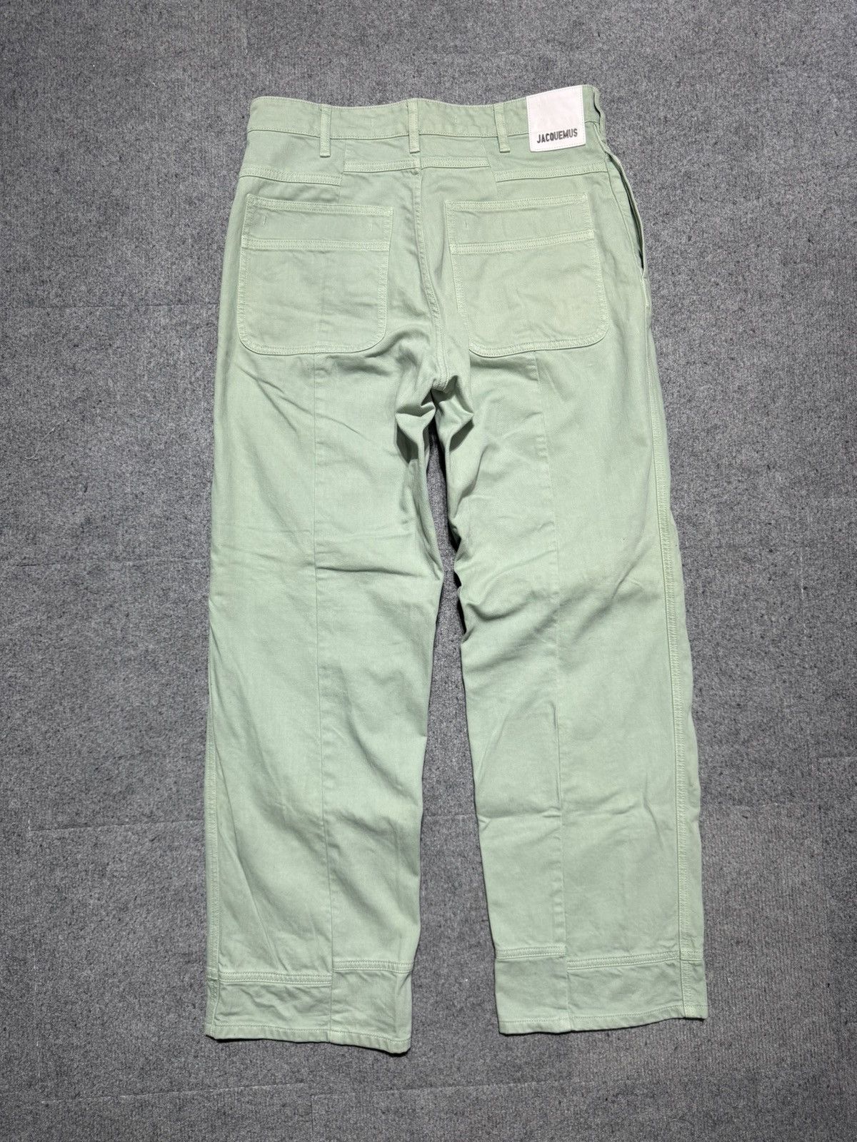 Jacquemus Jacquemus Double Knee Pants Green Size US 30 / EU 46 - 2 Thumbnail