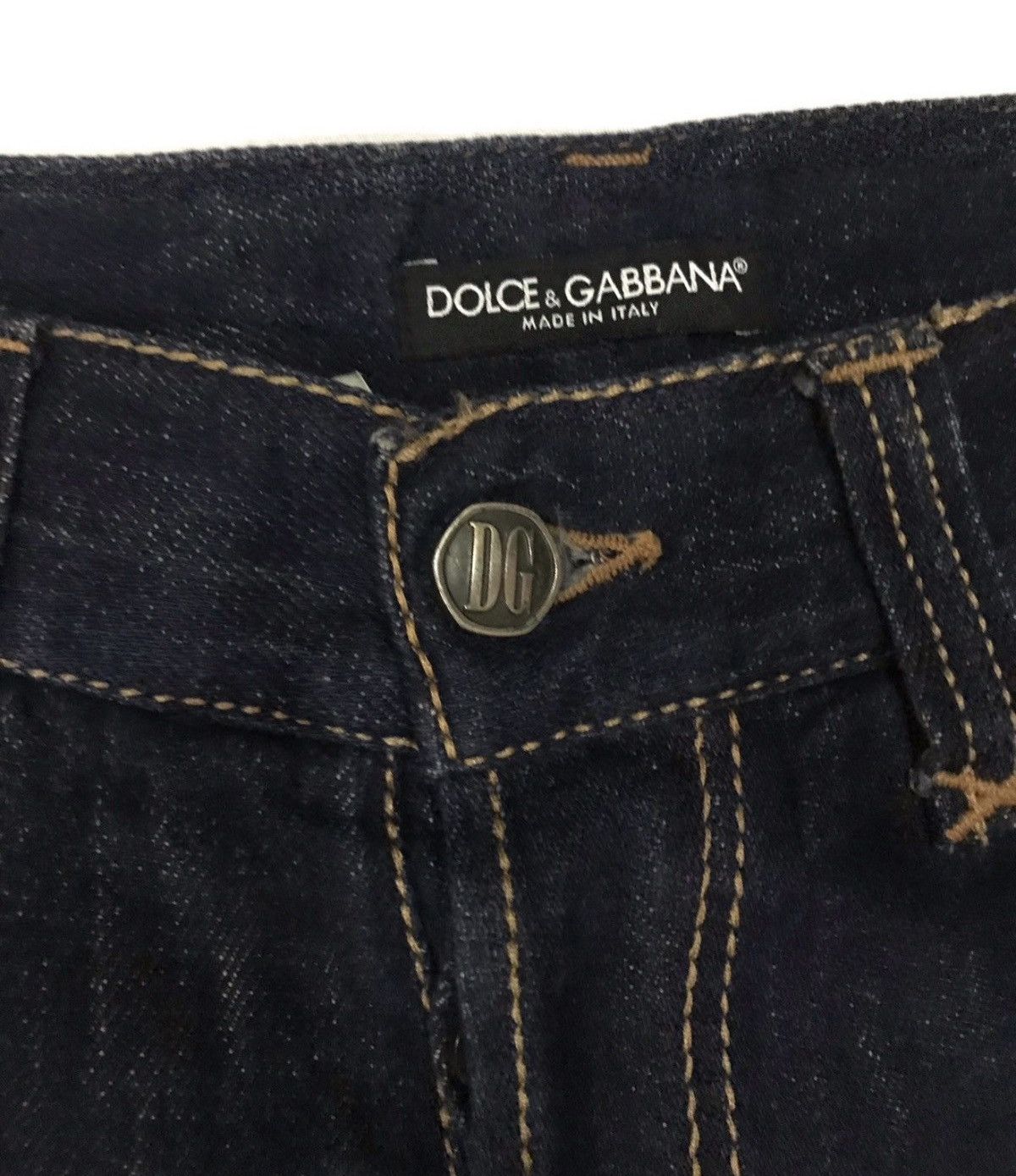 Dolce & Gabbana Dolce & Gabanna D&G 17 Loose Denim Jeans Made in Italy Size US 31 - 4 Thumbnail