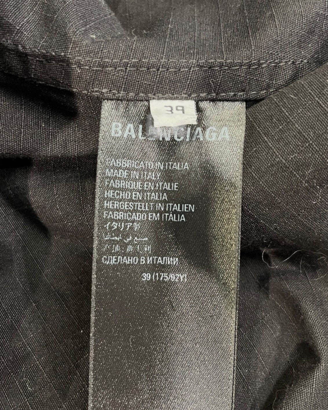 Balenciaga Cargo Pockets Over Shirt Jacket Size US M / EU 48-50 / 2 - 3 Thumbnail