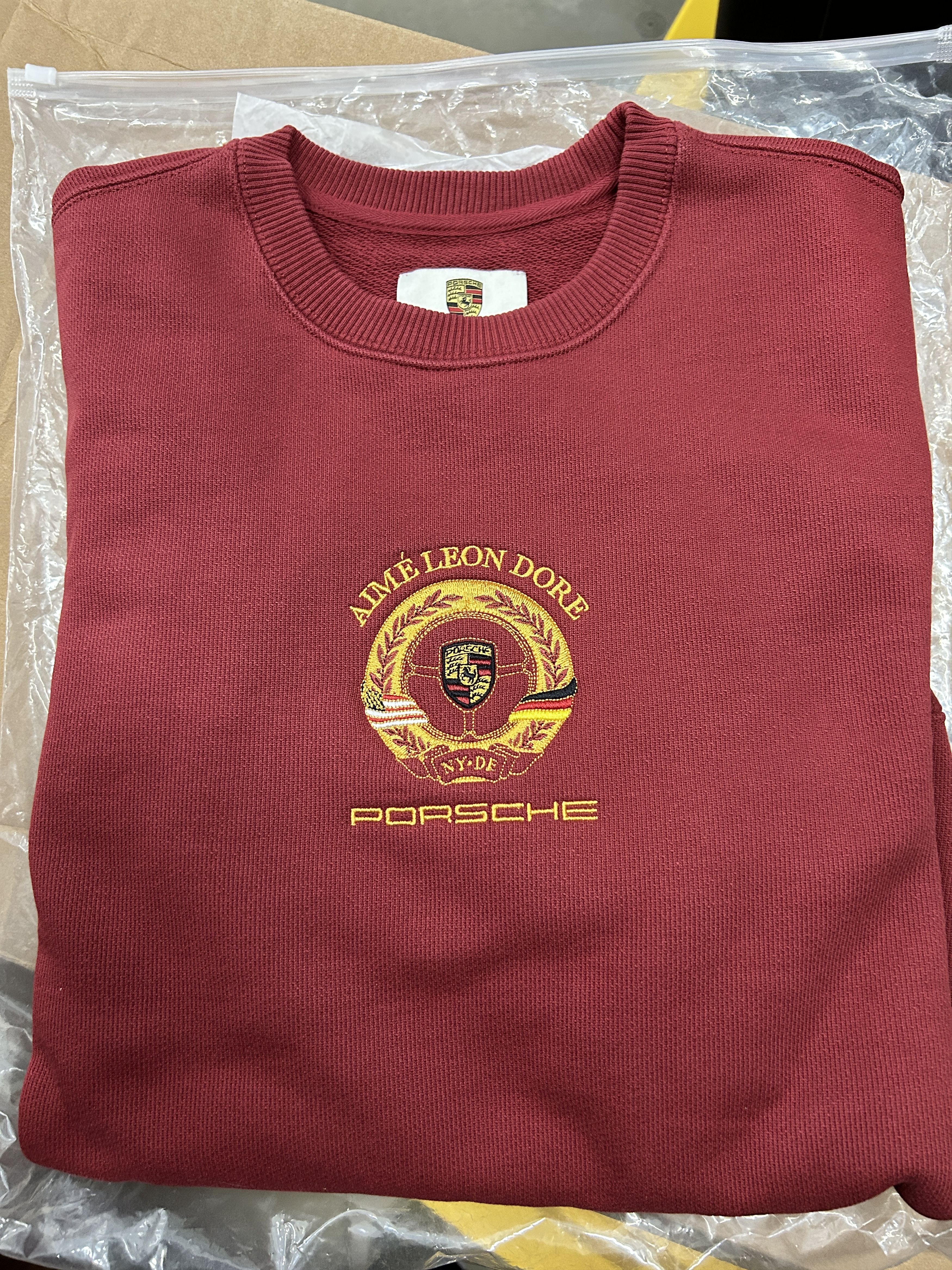 Aime Leon Dore × Porsche Design Porsche 993 Turbo Embroidered Crewneck Sweatshirt Size US S / EU 44-46 / 1 - 10 Thumbnail