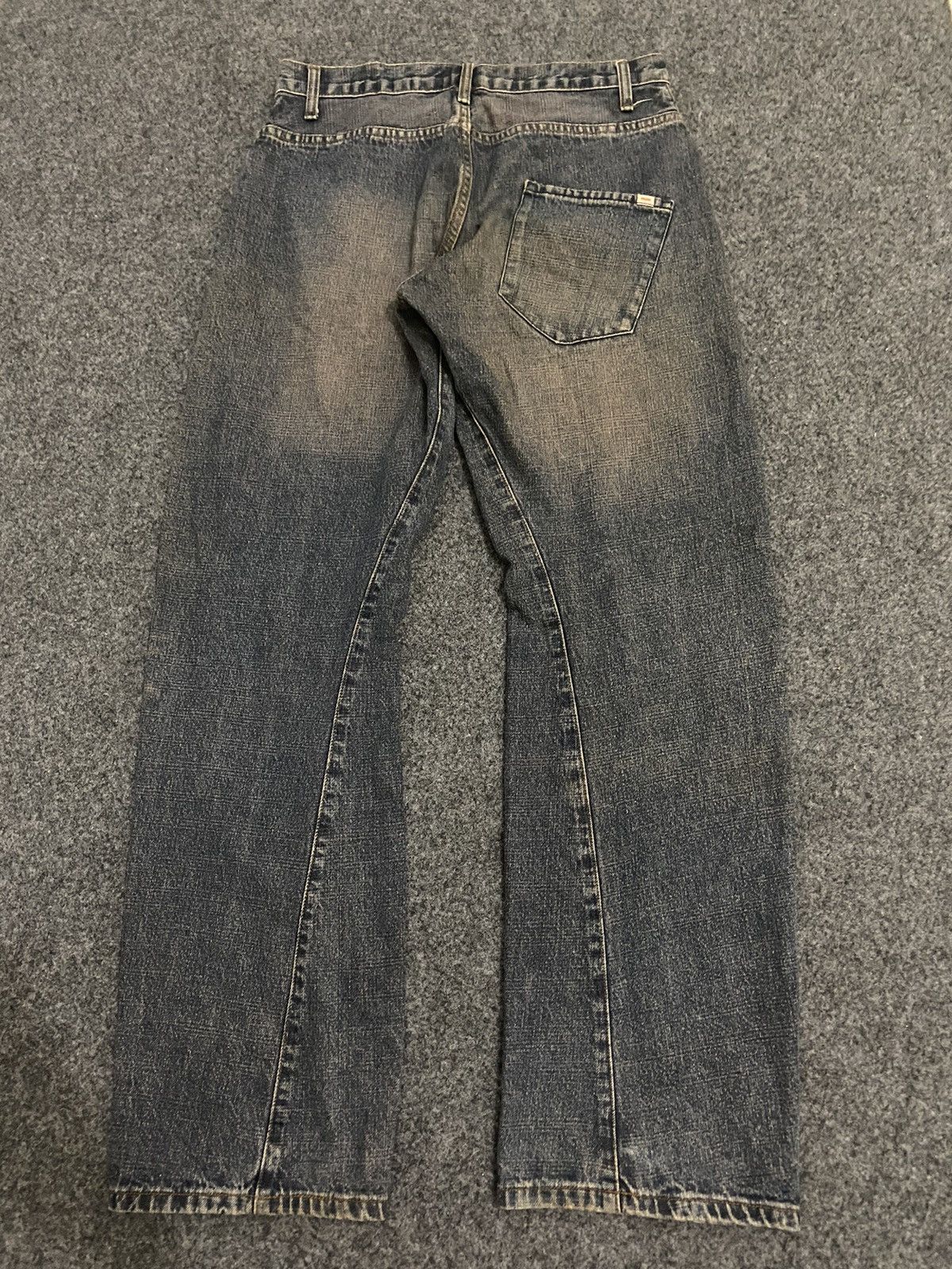 20471120 × Japanese Brand × Le Grande Bleu (L.G.B.) Samuel & Kevin baggy denim pants Size US 29 - 2 Thumbnail