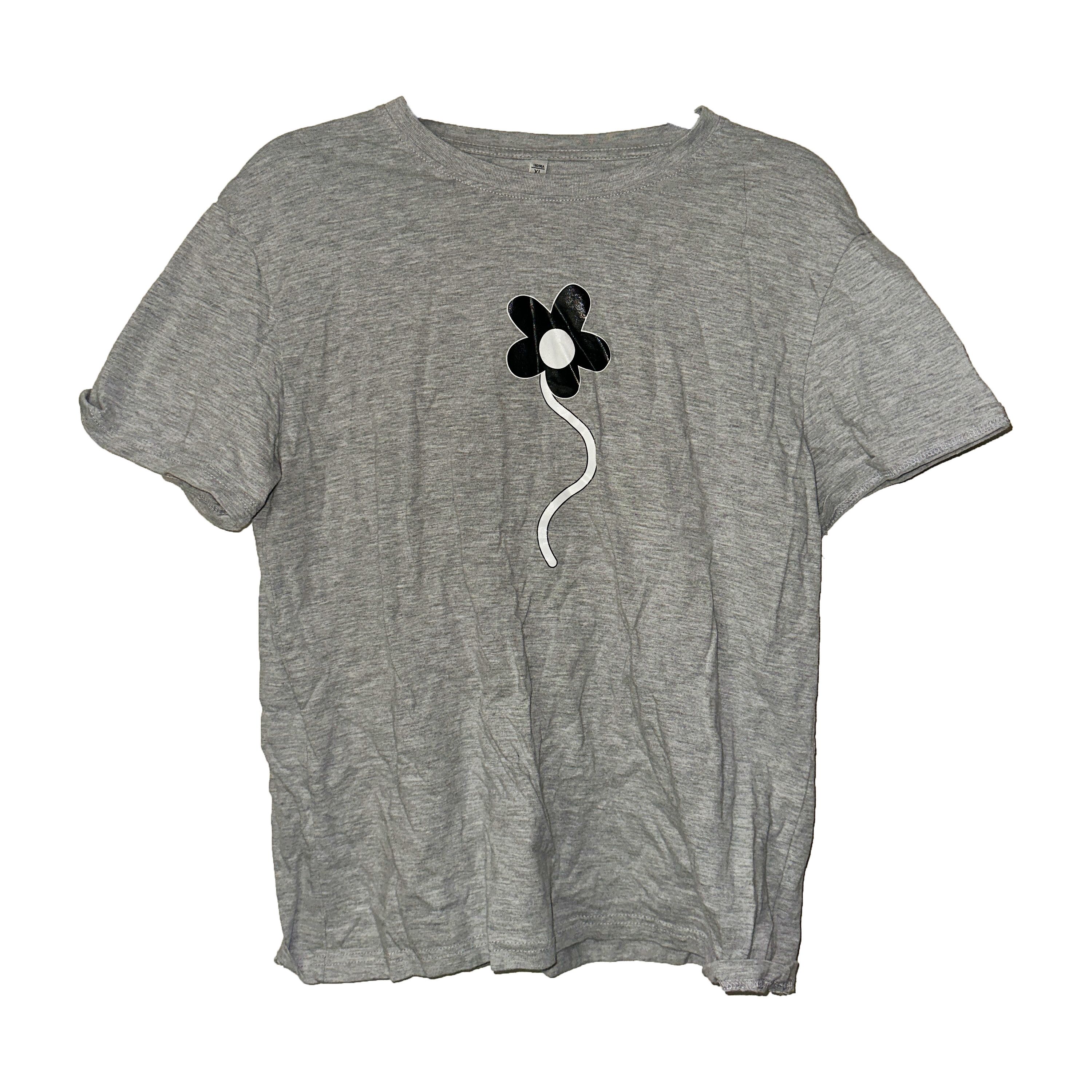 Vintage Cute Asian brand flower / floral t-shirt Size US S / EU 44-46 / 1 - 1 Preview