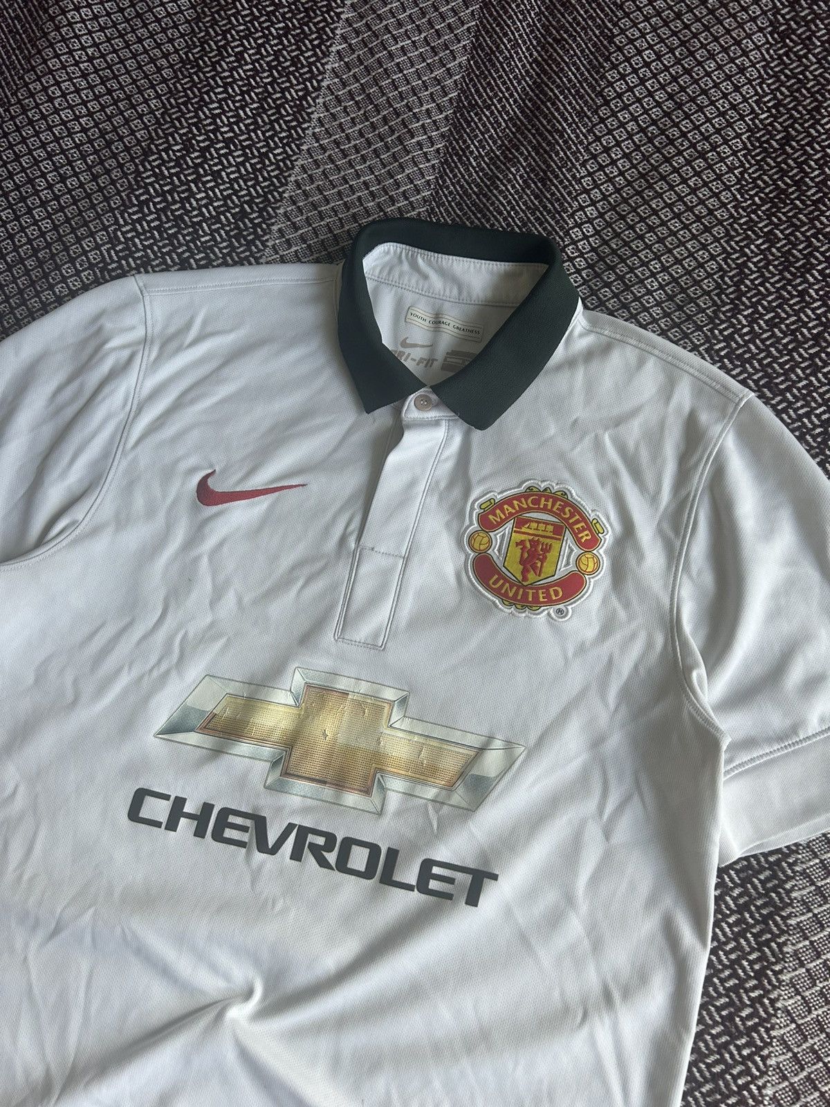 Nike Vintage Nike Manchester United Chevrolet Football Jersey S Size US S / EU 44-46 / 1 - 6 Thumbnail