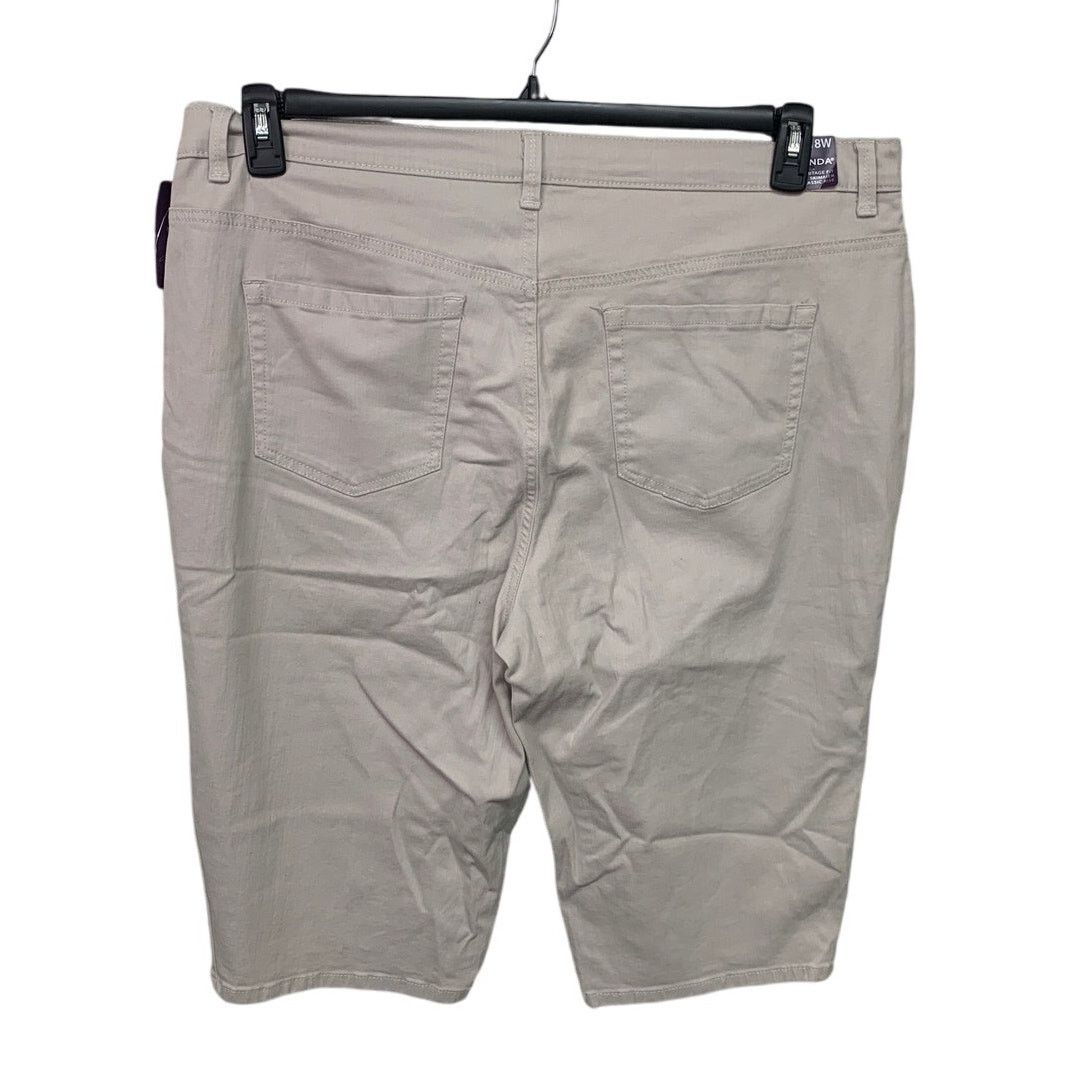 Gloria Vanderbilt New Gloria Vanderbilt Womens 18W Amanda Classic Rise Shorts Size 40" / US 18 - 2 Thumbnail