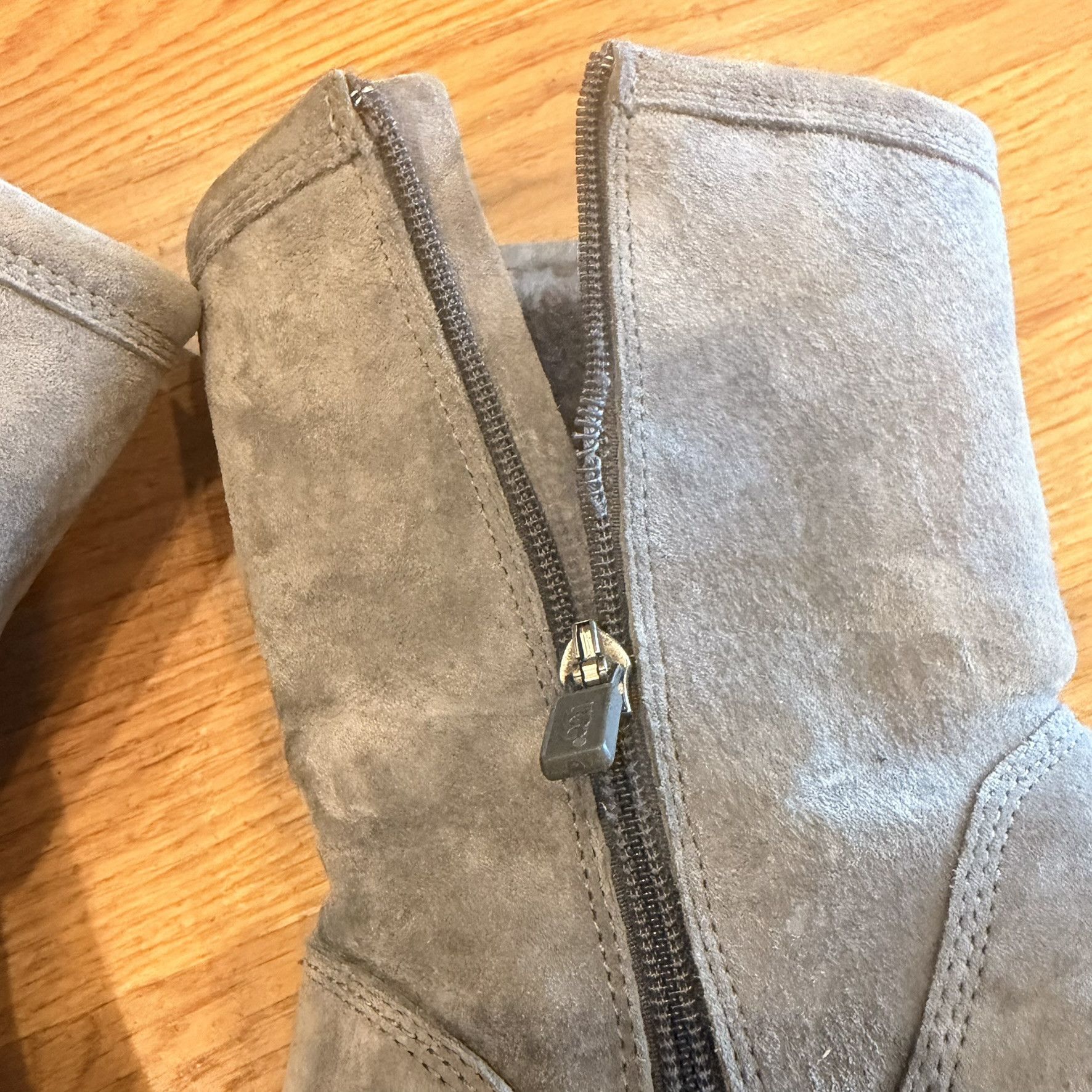 Ugg UGG Selia Zip Winter Boots Women Size 7 Gray Size US 8 / IT 38 - 8 Thumbnail