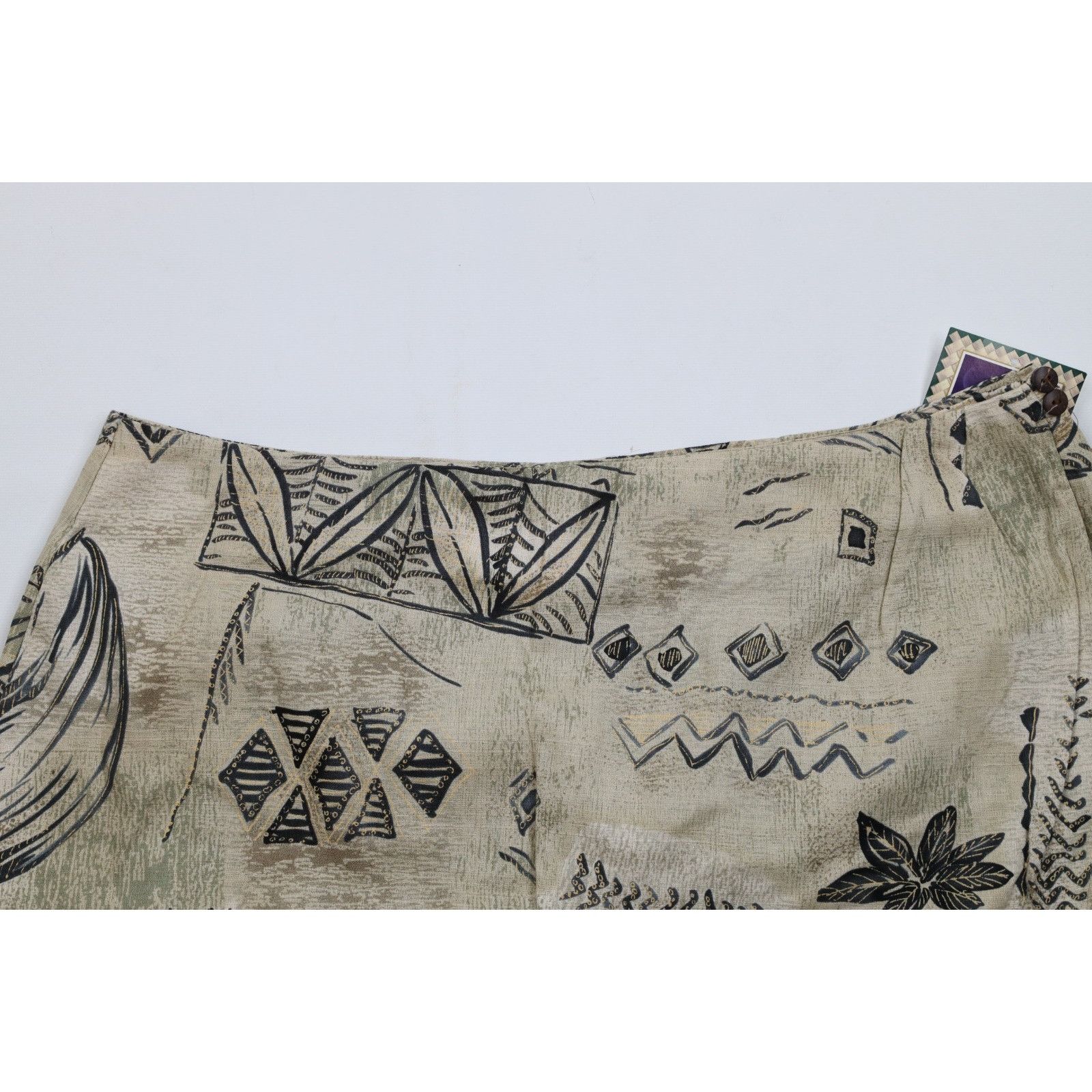 Hilo Hattie Deadstock Vintage 90s Hilo Hattie 2 Piece Hawaiian Skort Set Size XL / US 12-14 / IT 48-50 - 12 Thumbnail