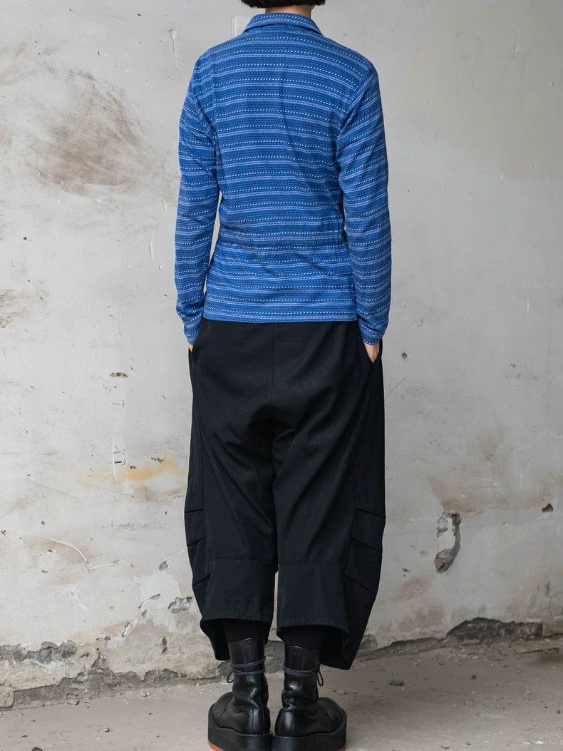 Kenzo KENZO Blue striped cotton thin coat vintage Size M / US 6-8 / IT 42-44 - 4 Thumbnail